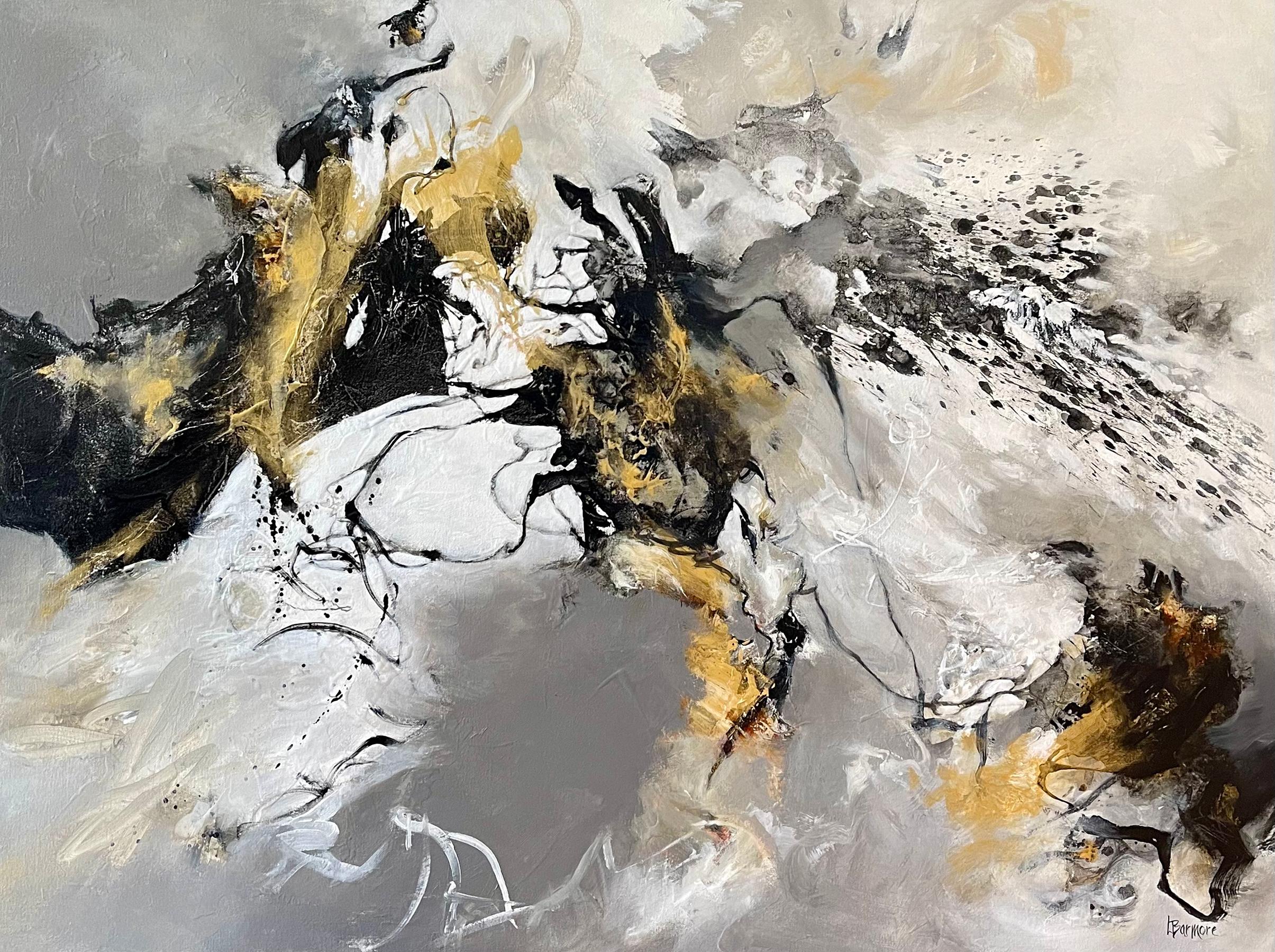 Abstract Painting di Laurie Barmore - Radici che furono #3