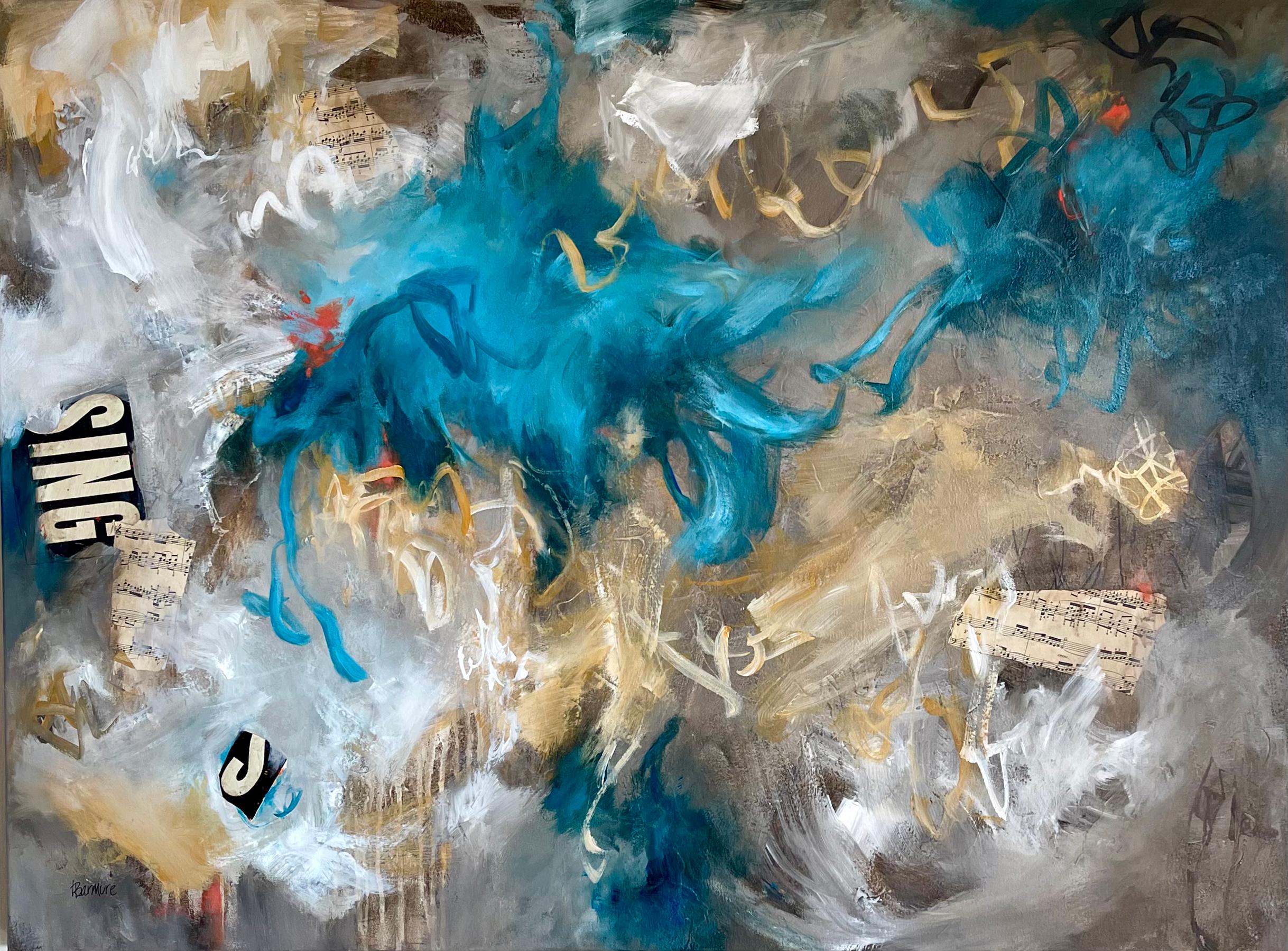 Stimmen – Painting von Laurie Barmore