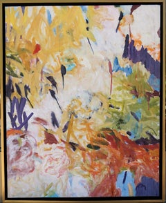 "Gold Rush" Contemporary Abstract Acrylic Painting