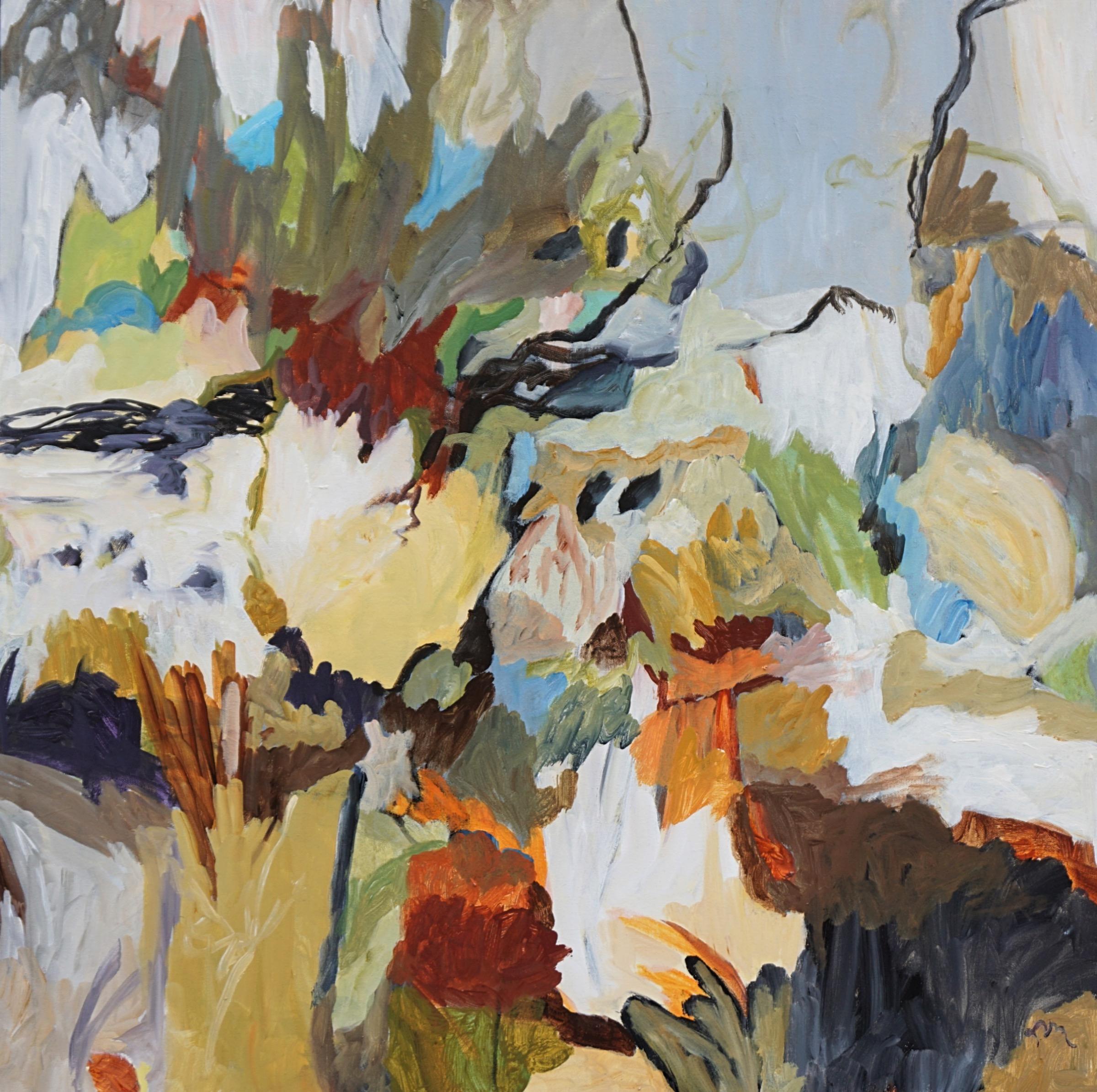 Mother Nature's Garden – Painting von Laurie MacMillan
