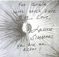 Monograph: Walking, Talking, Lying (hand signed and inscribed by Laurie Simmons)