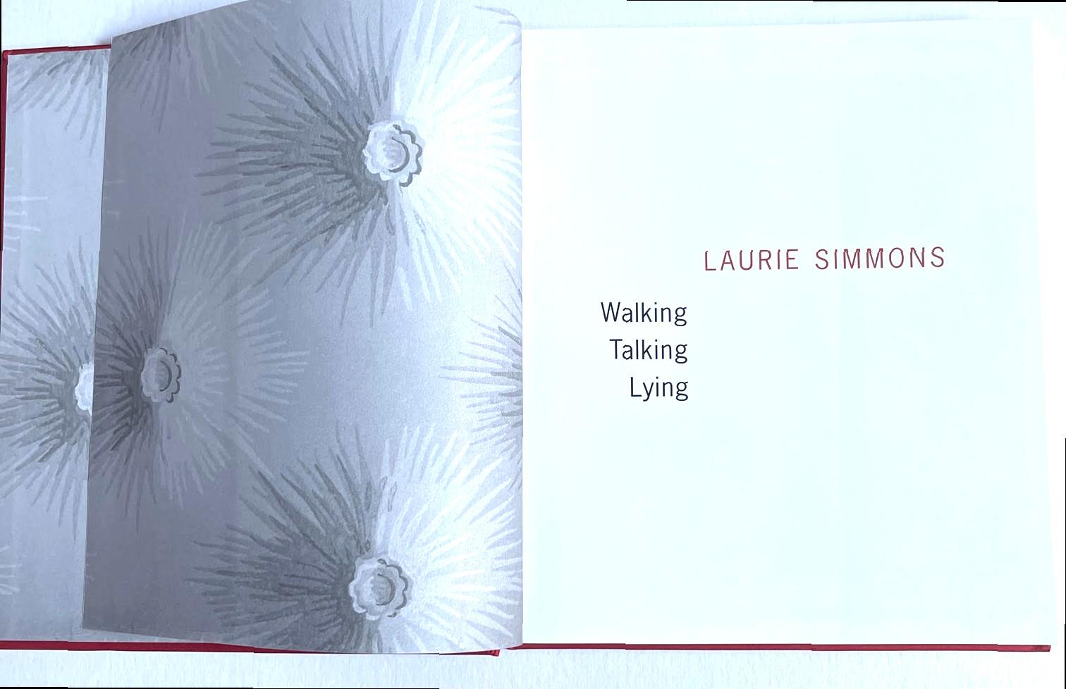 Monograph: Walking, Talking, Lying (hand signed and inscribed by Laurie Simmons) For Sale 4