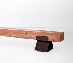 Laurie van Heerden, "Jarrah", Acid Etched Steel Bench