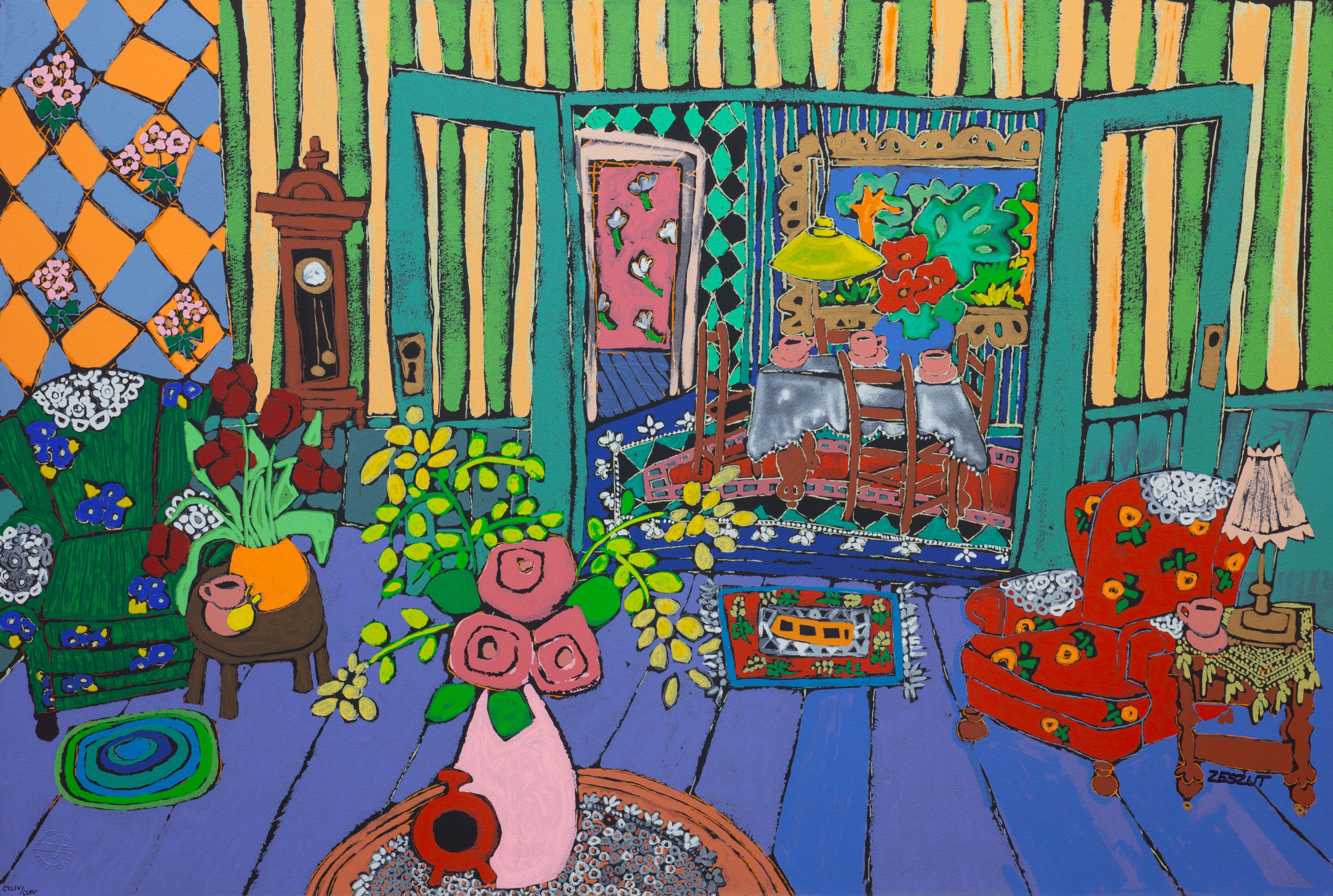 Living Room Series I - Print by Laurie Zeszut