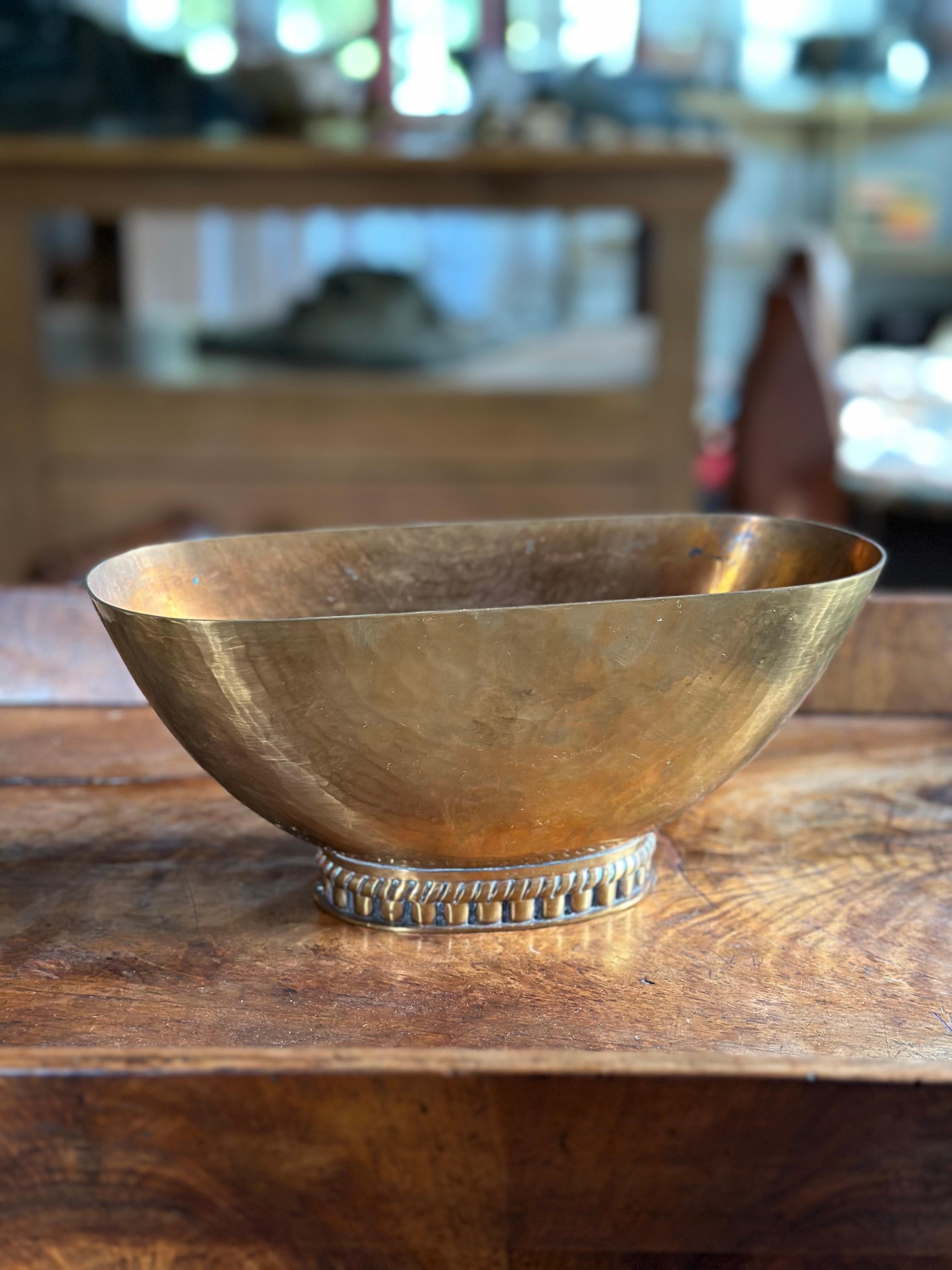 Laurits Christian Eichner, bronze bowl
1930s Denmark 