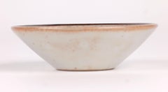 Lauritz Adolph Hjorth Danish Mid-Century Hand-Painted Ceramic Dish