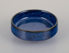 Lauritz Hjorth, Bornholm, Denmark. Small unique ceramic bowl.