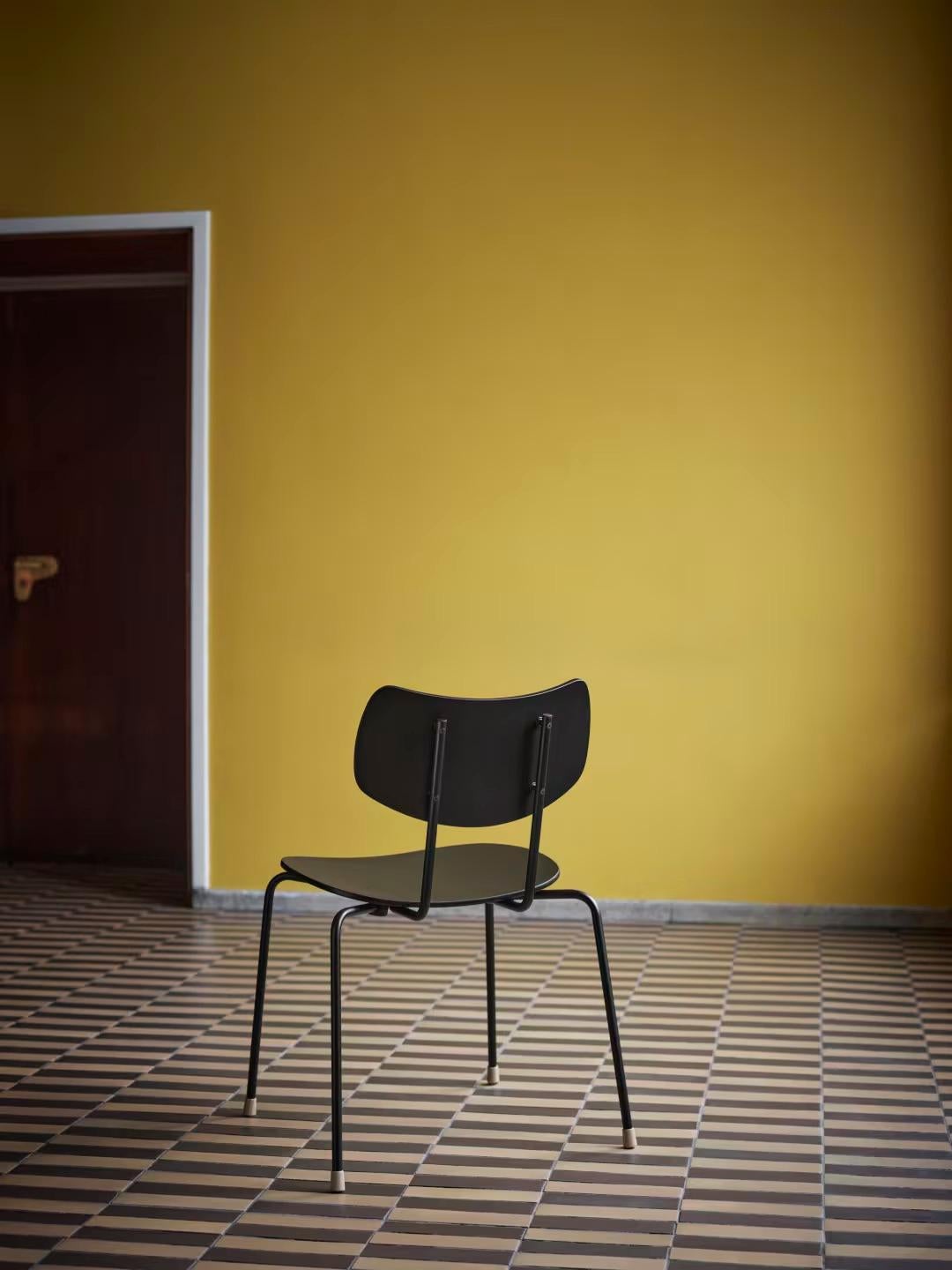 Sedia 'VLA26 Vega' di Lauritzen in Oak nero con struttura nera per Carl Hansen & Son in vendita 11