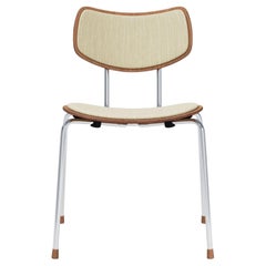Lauritzen 'VLA26 Vega' Chair in Oiled Oak Chrome & Fabric for Carl Hansen & Son