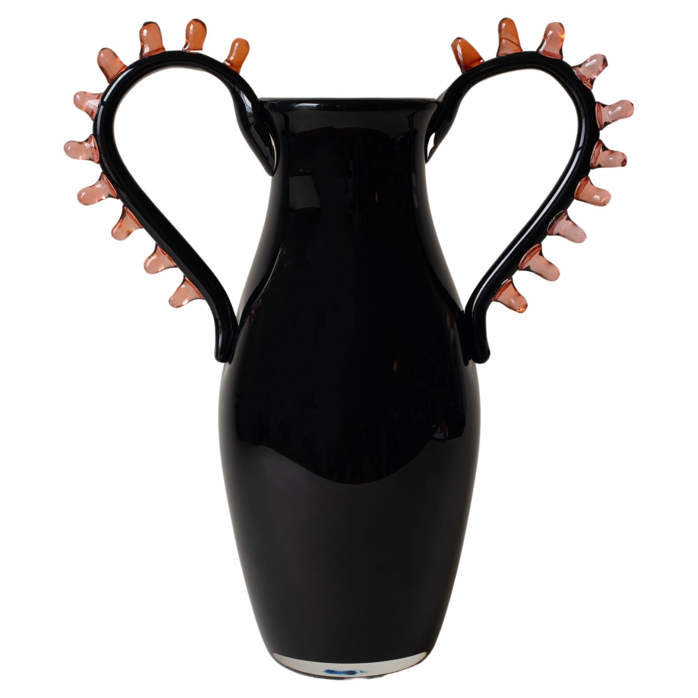 L'Aurore Hand Blown Glass Vase by Sophie Lou Jacobsen For Sale