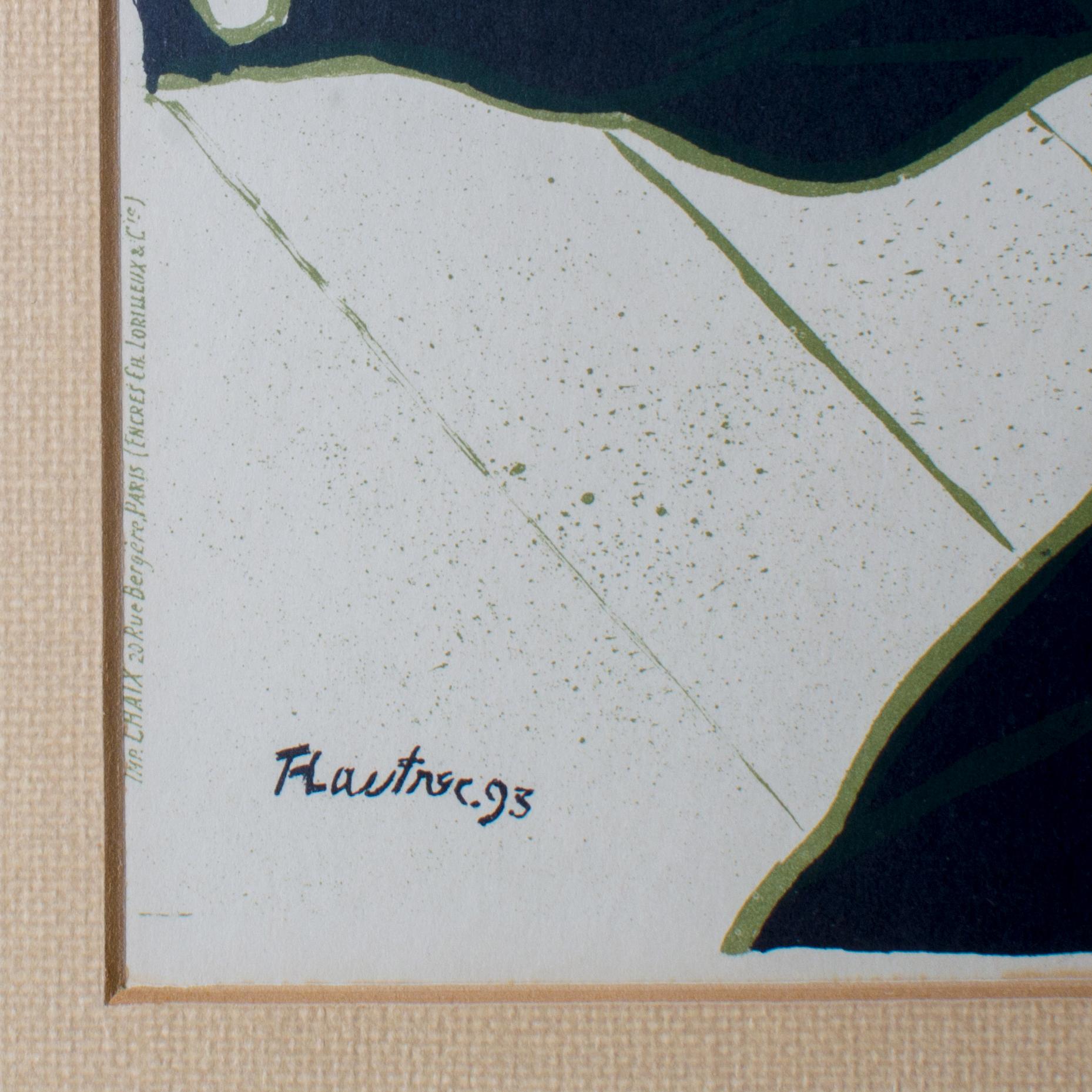 Lautrec's Cadieux Lithograph Poster In Good Condition For Sale In Savannah, GA