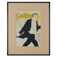 Lautrec's Cadieux Lithograph Poster