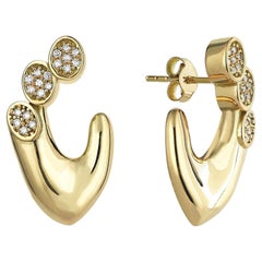Lava Diamond Earrings