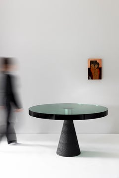 Table de salle à manger « Lava » de Draga & Aurel, en résine époxy et béton, XXIe siècle