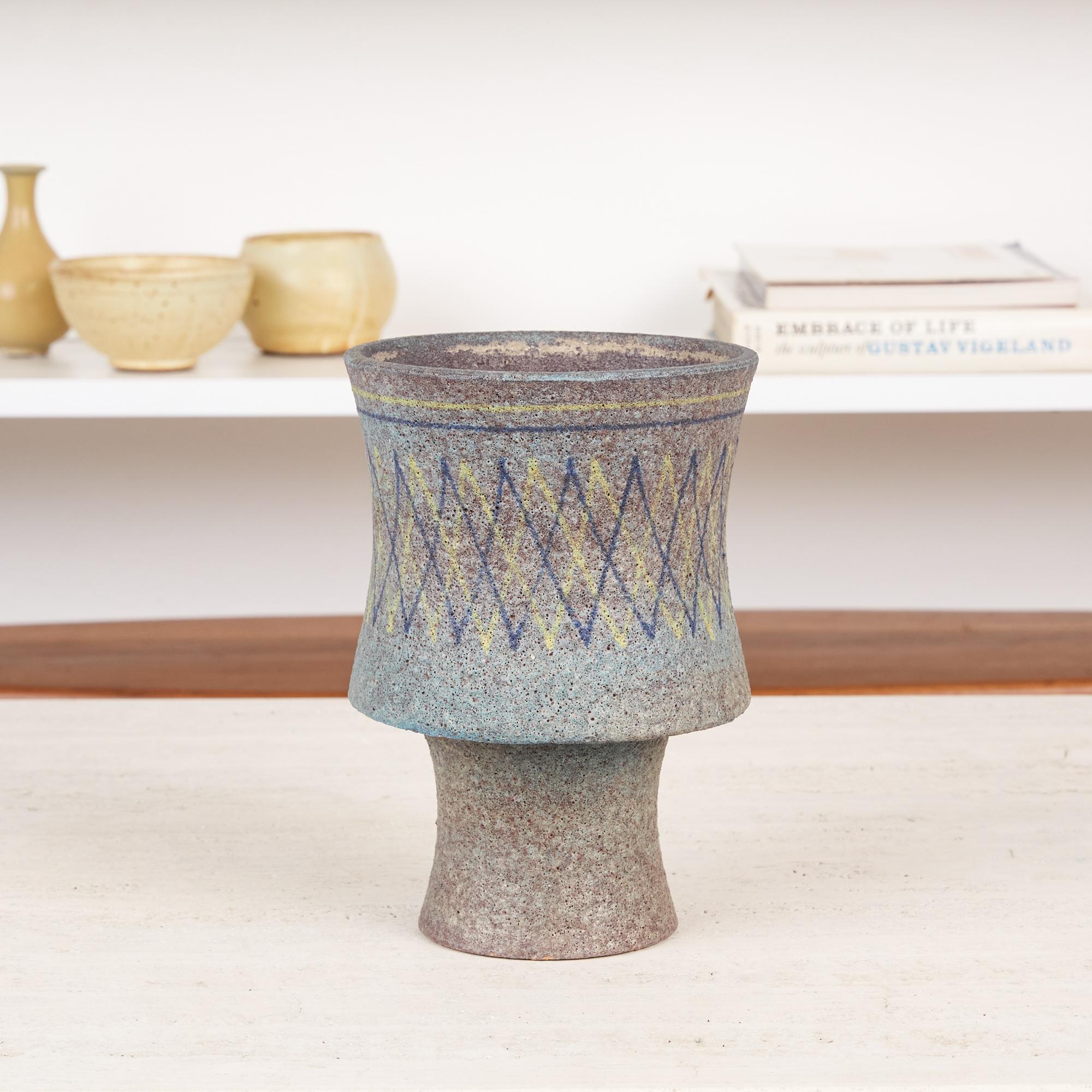 Italian Lava Glaze Vessel by Aldo Londi for Bitossi