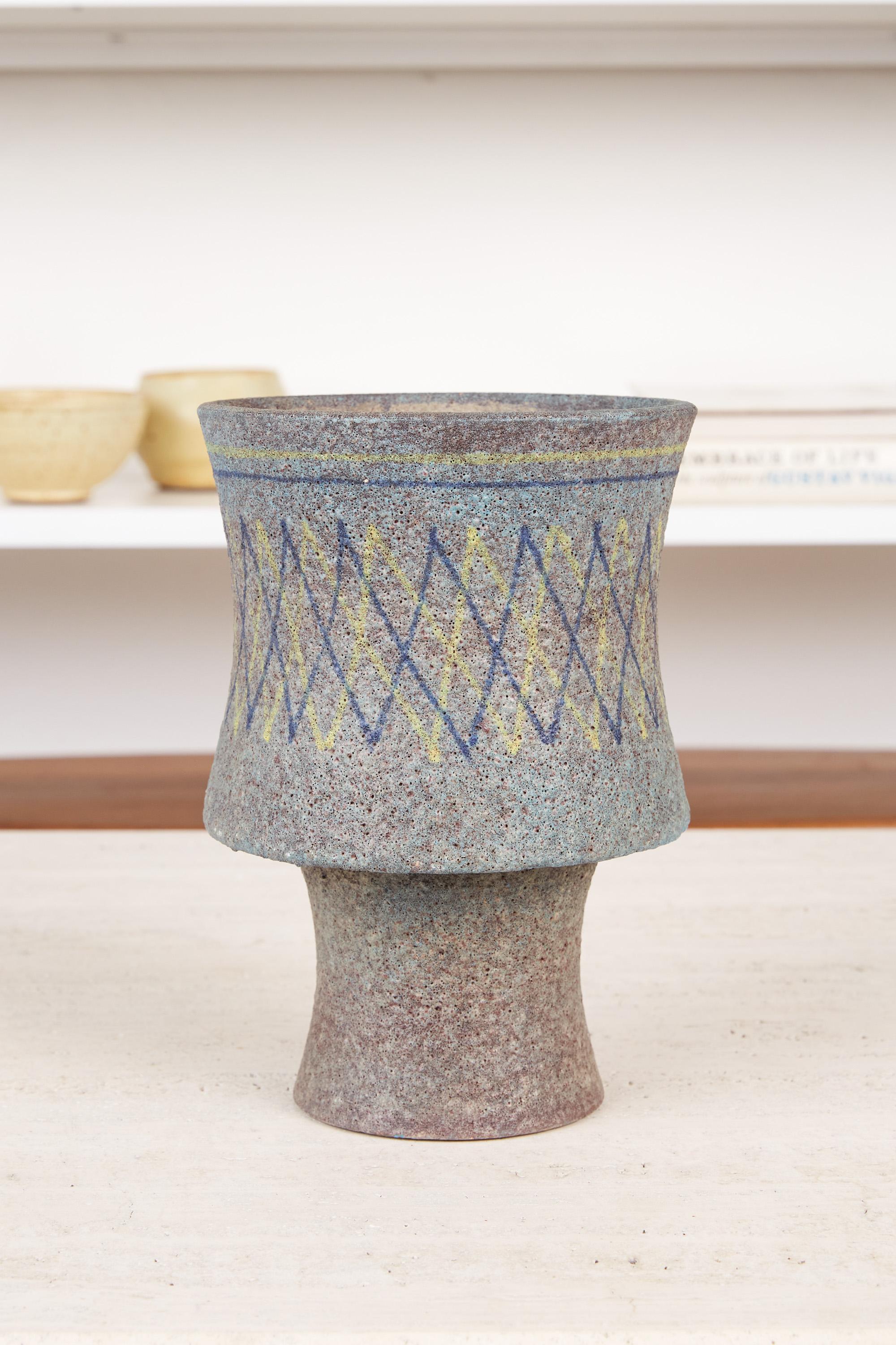 Lava Glaze Vessel by Aldo Londi for Bitossi In Excellent Condition In Los Angeles, CA