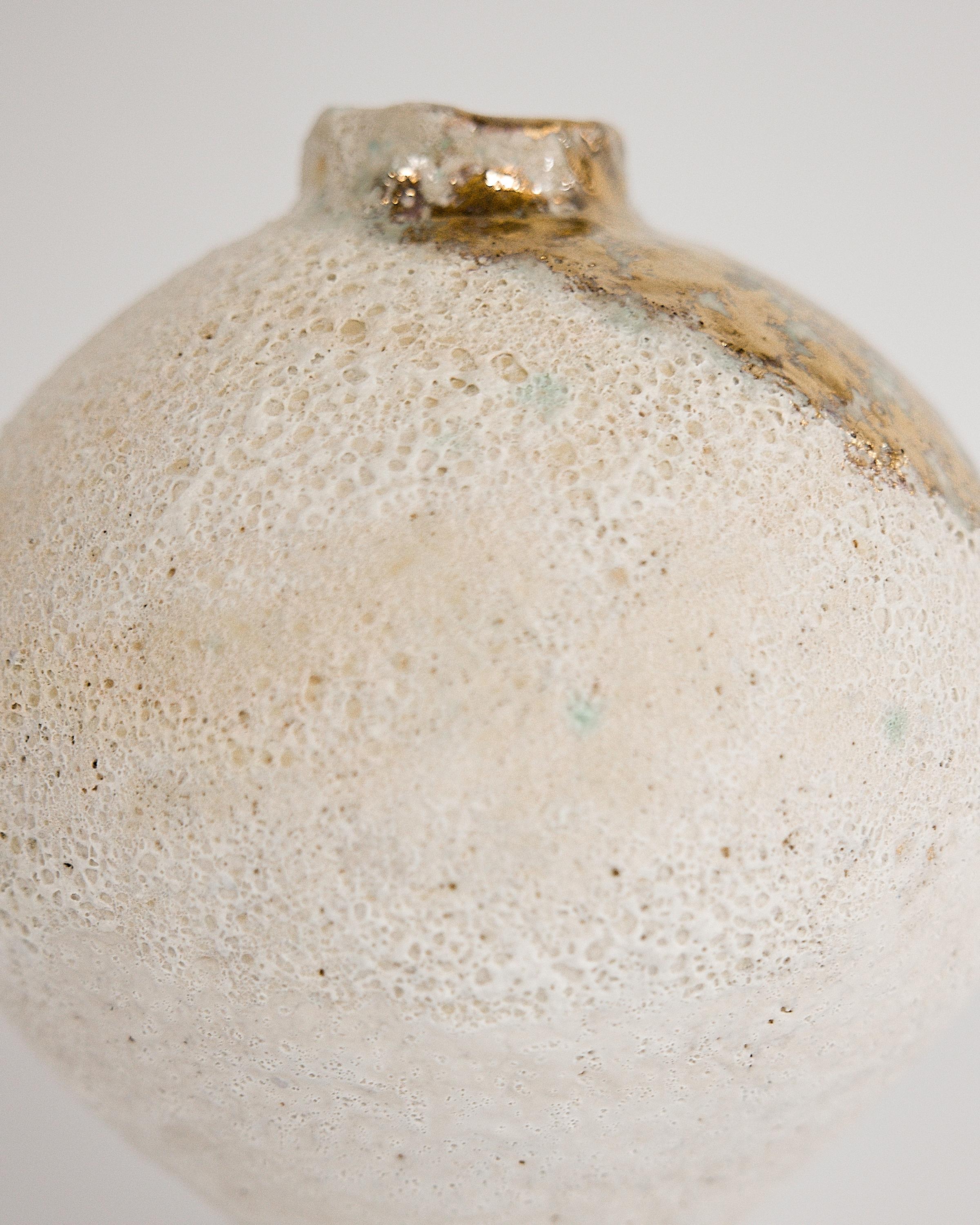 Lava Lustre Handmade Volcanic Vase For Sale 1