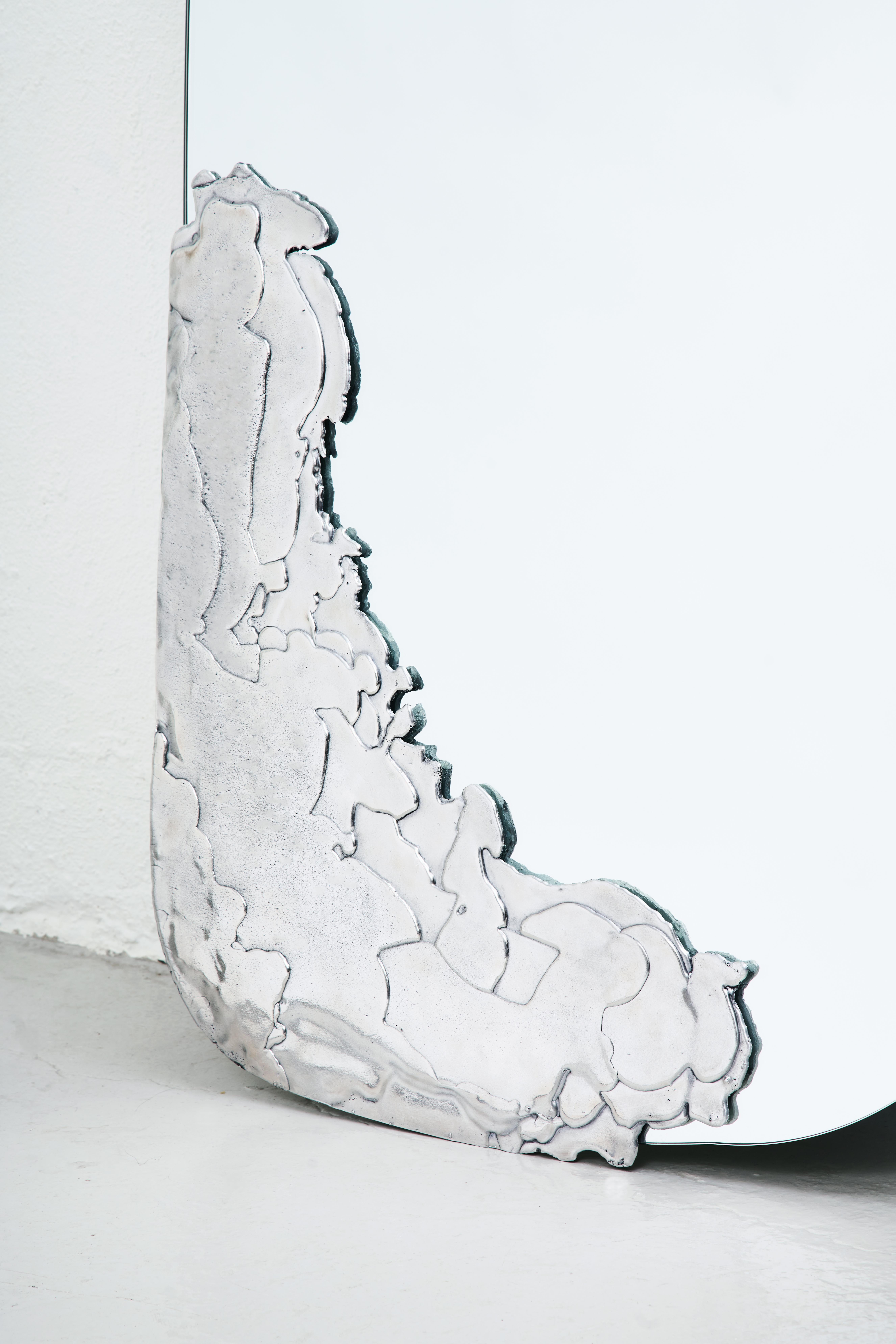 Modern Lava Mirror by Andredottir & Bobek For Sale