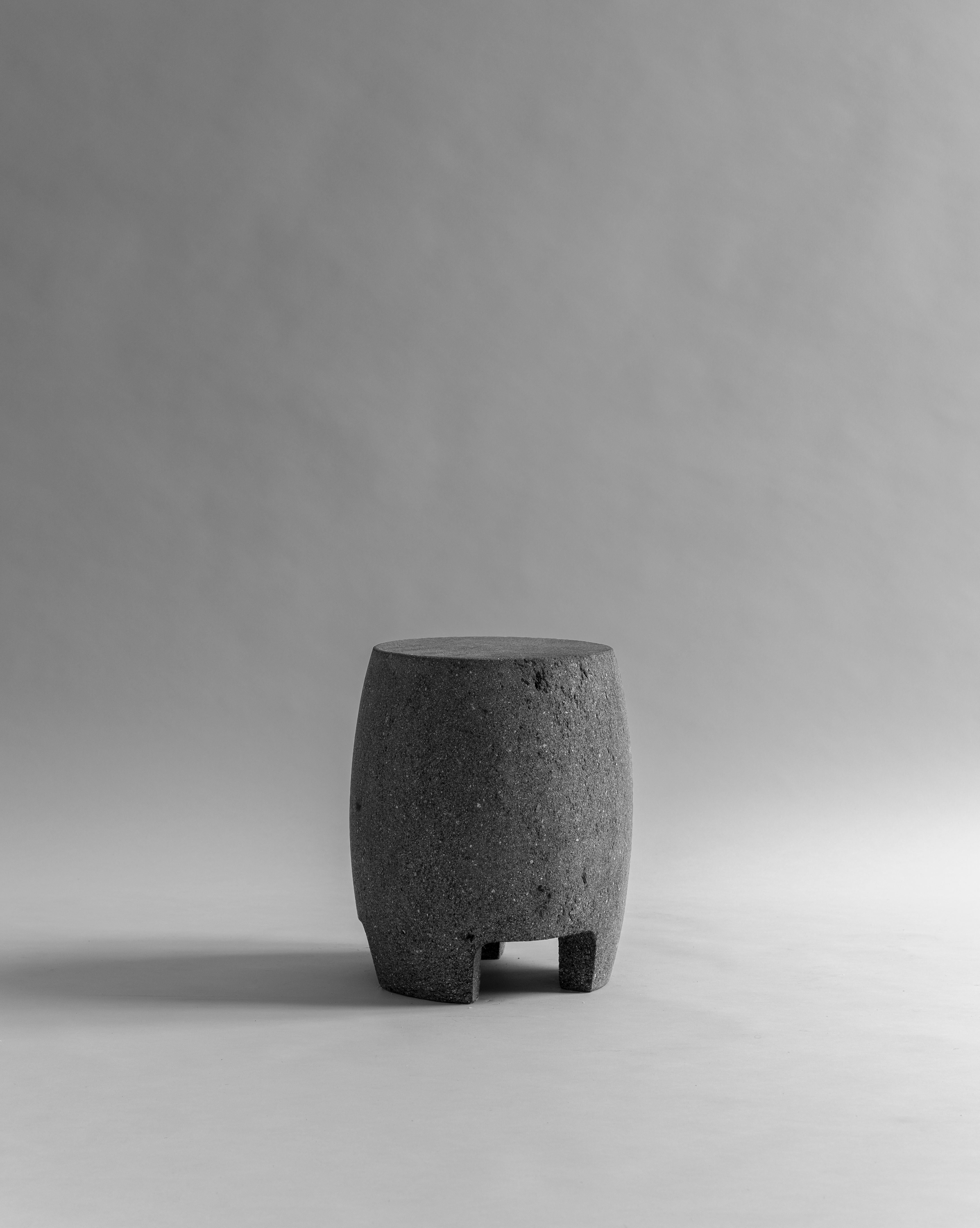 Lava Stool (2022)
By Habitacion 116
51W x 51D x 82H cm
20W x 20D x 32.2H in
Limited Edition
Custom size upon request

Lava Stool, Complementing the LAVA collection and as a direct reference, the Lava Stool is a volcanic rock monolith manually carved