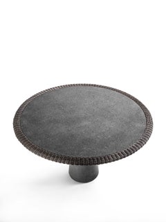 Tavolo da pranzo in pietra lavica "Amazonas", Giorgio Bonaguro