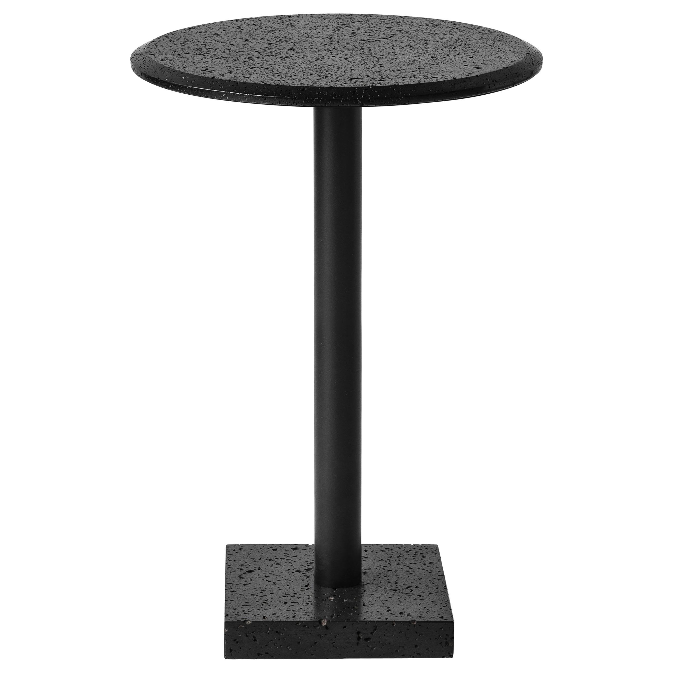 Lava Stone Dinning Table, “Right, ” Round Table Top by Buzao