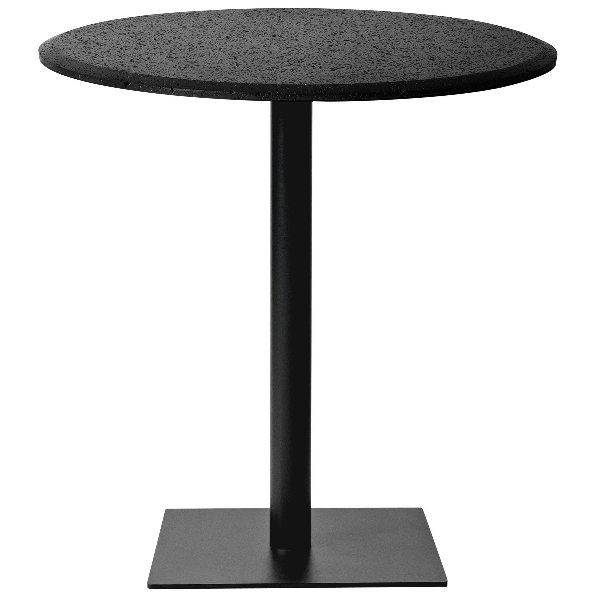 Lava Stone Dinning Table, “Right, ” Square Table Top by Buzao