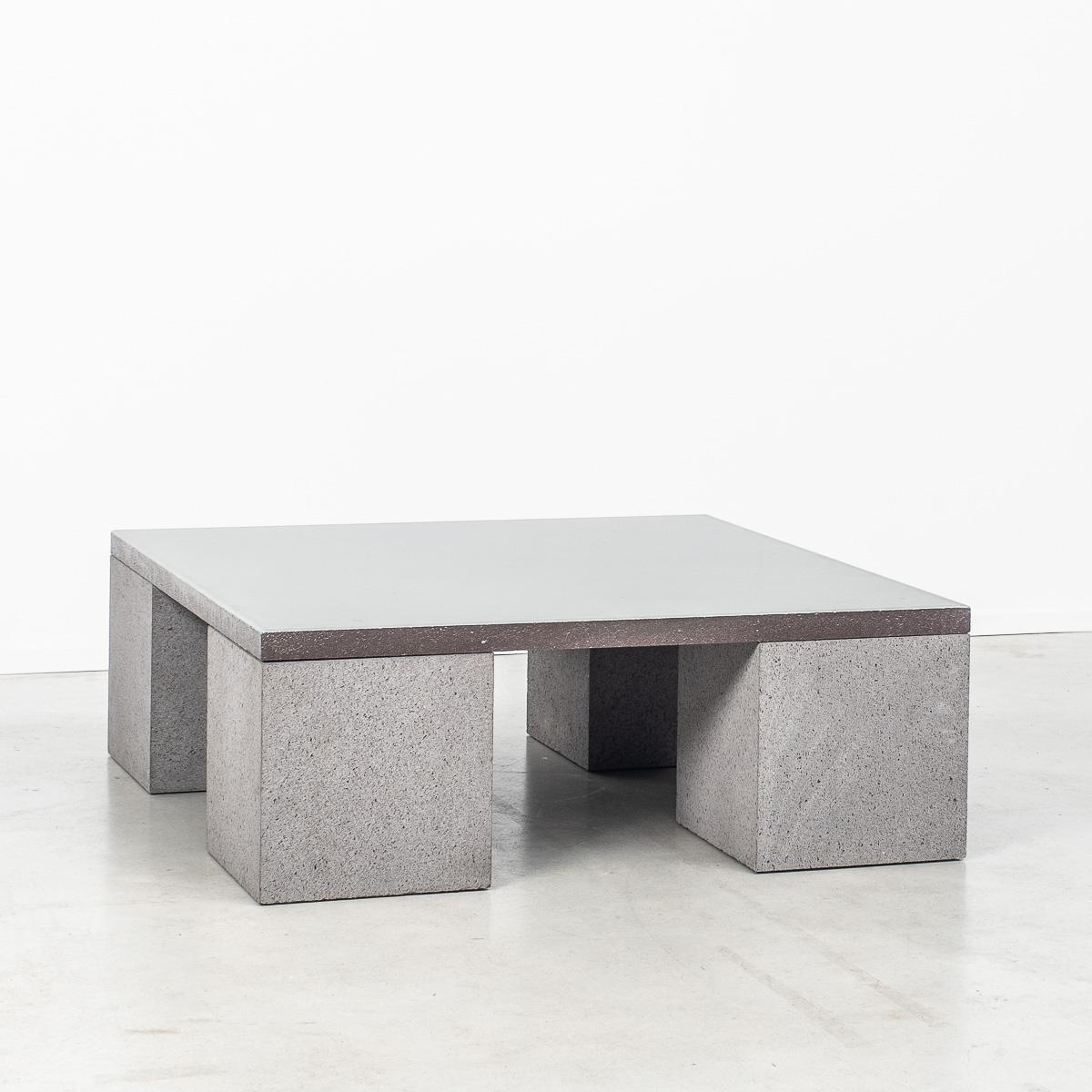Modern Lava Stone Sculptor’s Coffee Table Designed by Faye Toogood, UK