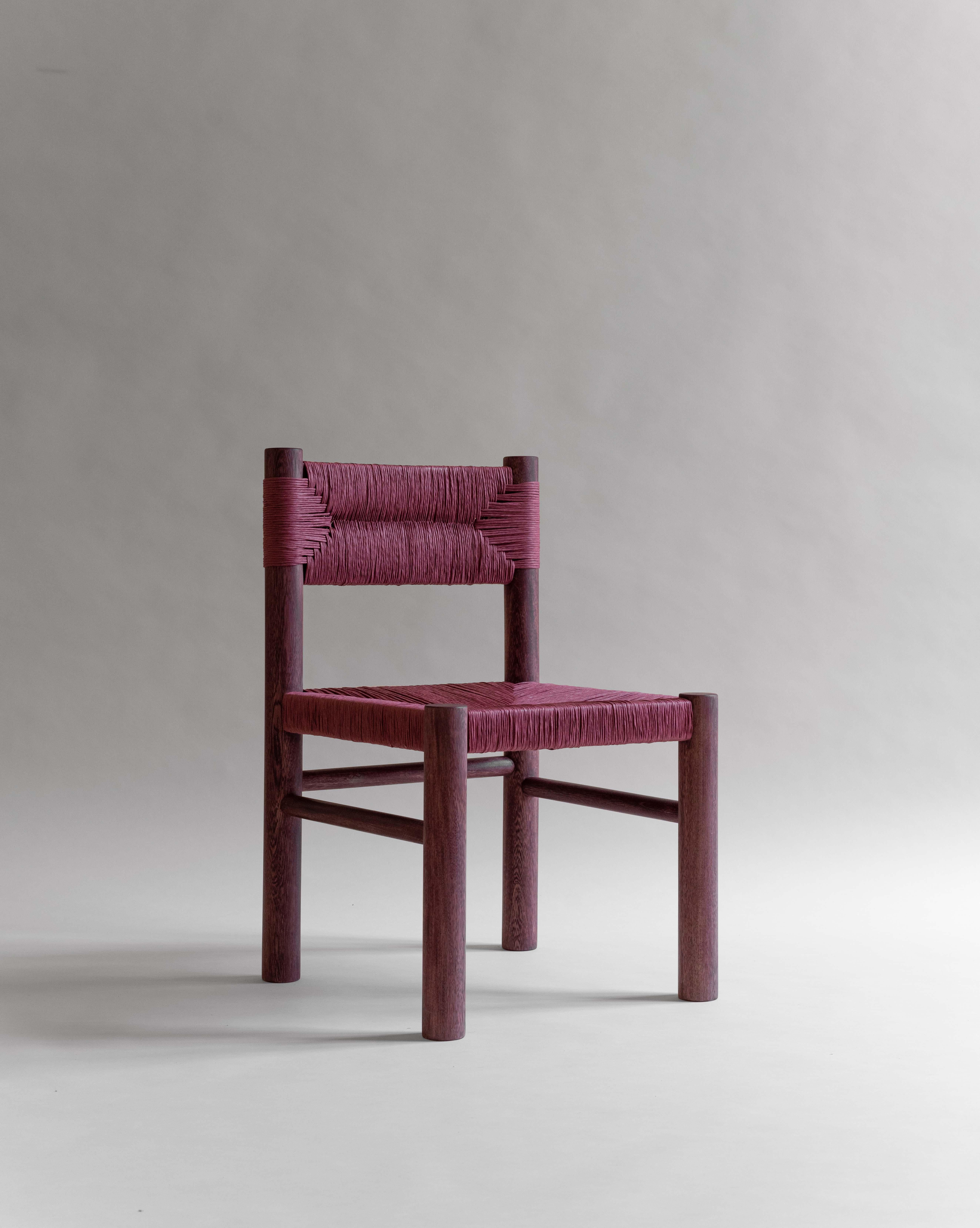 Lava Woven Stuhl von Habitación 116 (Arts and Crafts) im Angebot