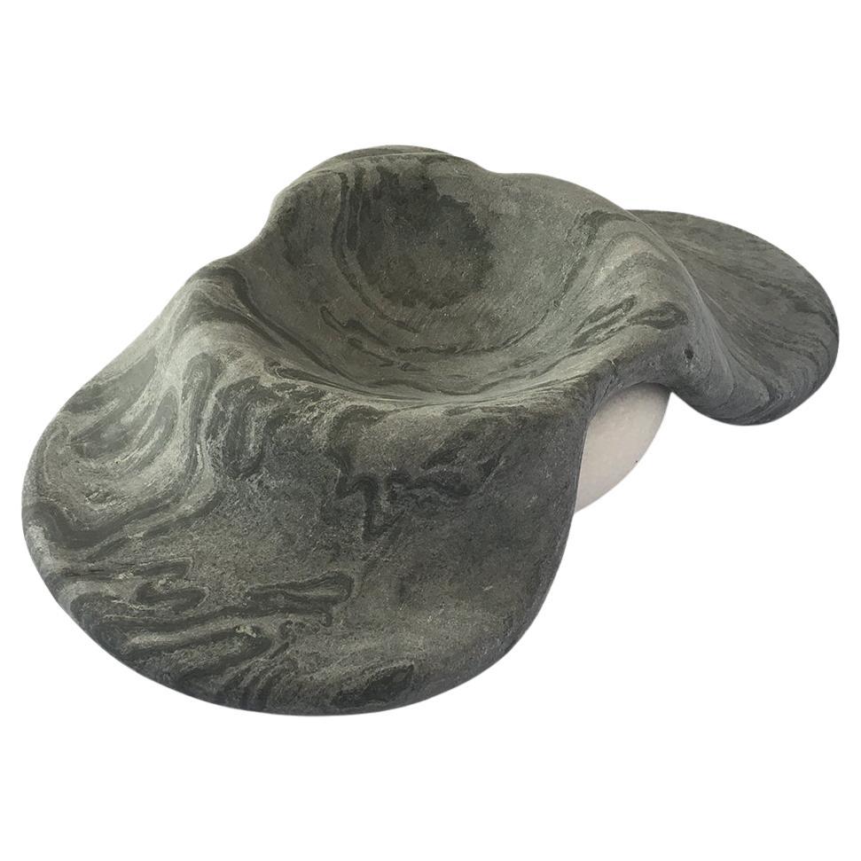 Lavacup Marble Fruit Bowl by Jean Pascal Levy-Trumet