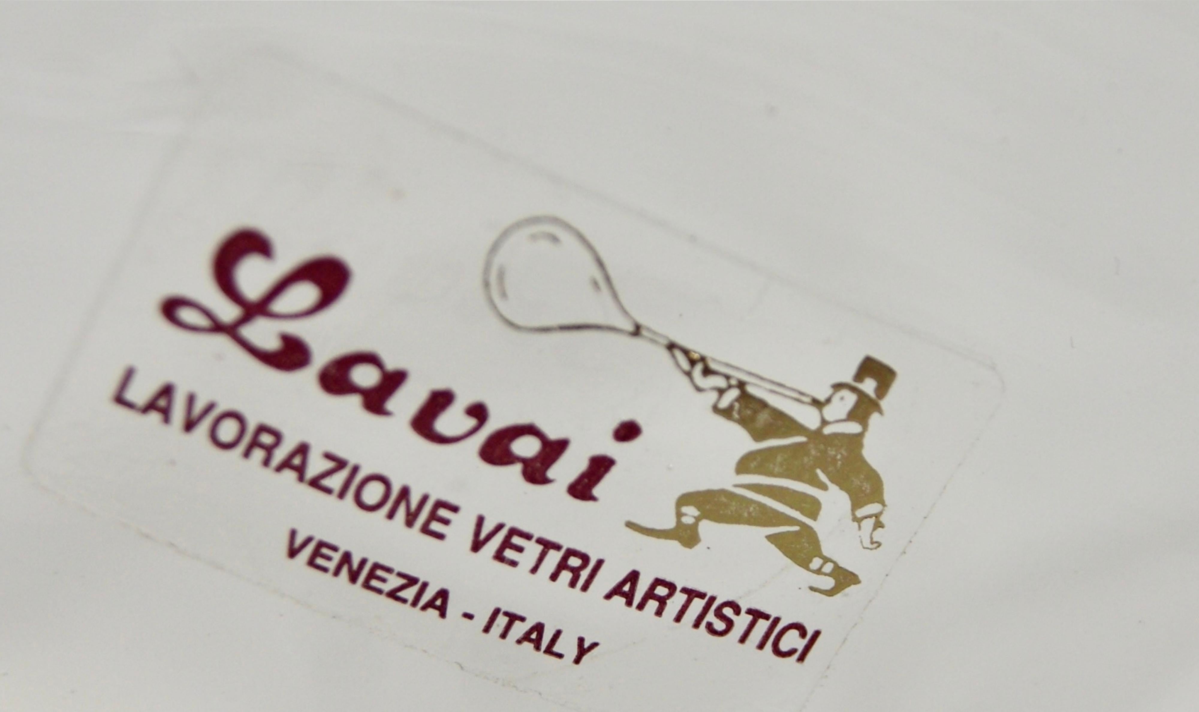 Cristal LAVAI Venezia - Appliques murales italiennes en verre et cristal Lavarazione Vetri Artistici en vente