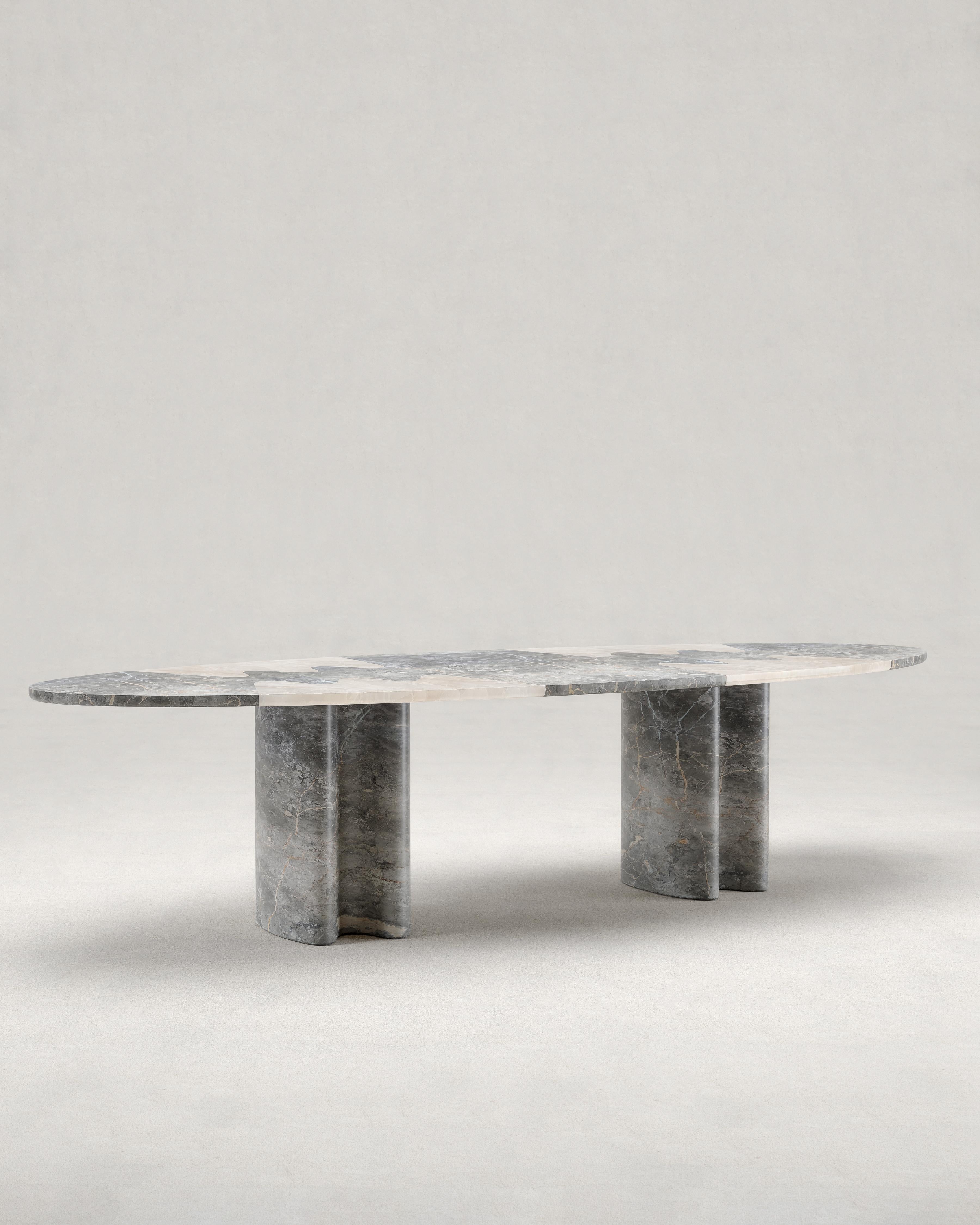 Lavanche Dining Table by Piotr Dąbrowa For Sale 4