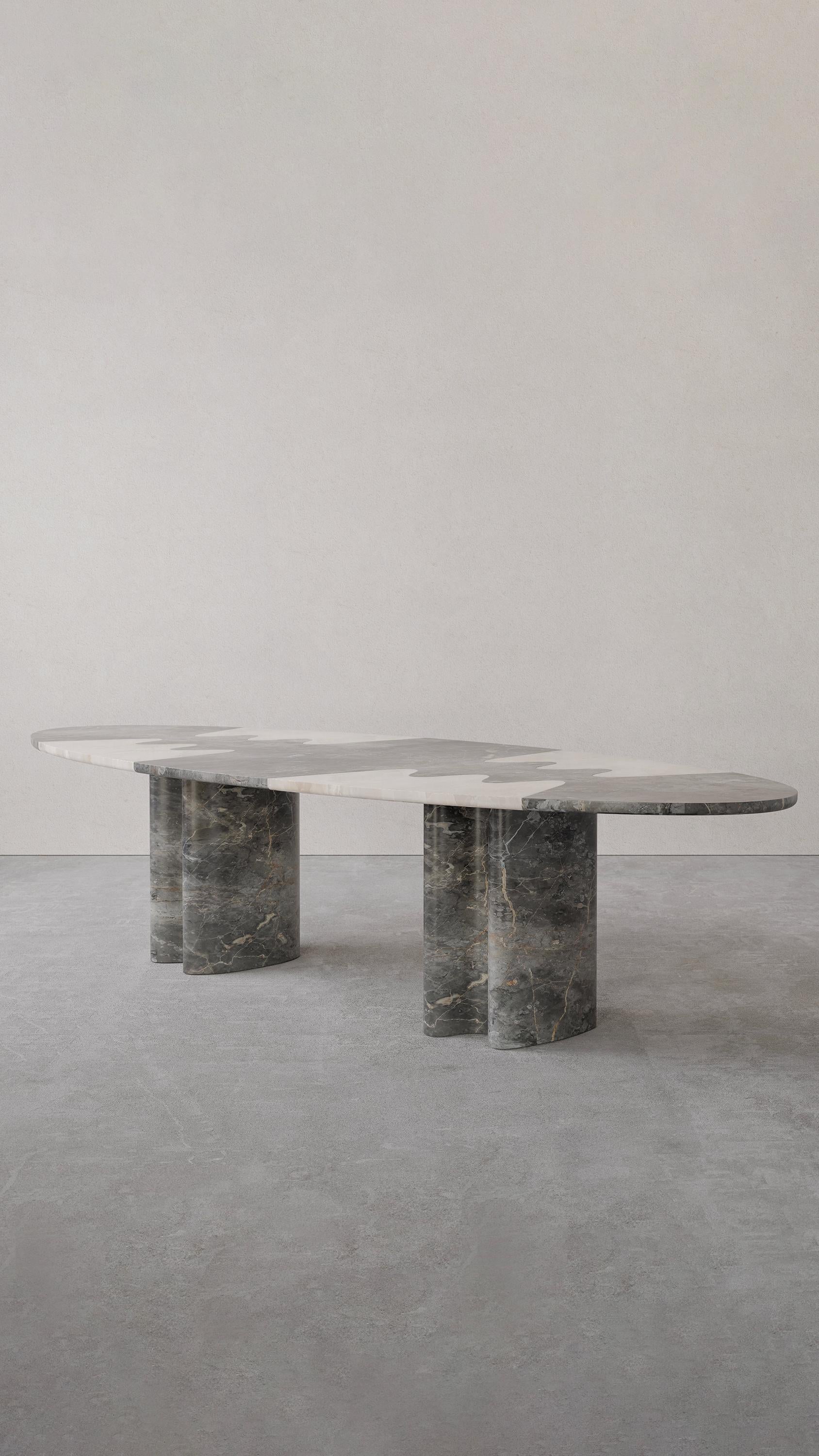 Contemporary Lavanche Dining Table by Piotr Dąbrowa For Sale
