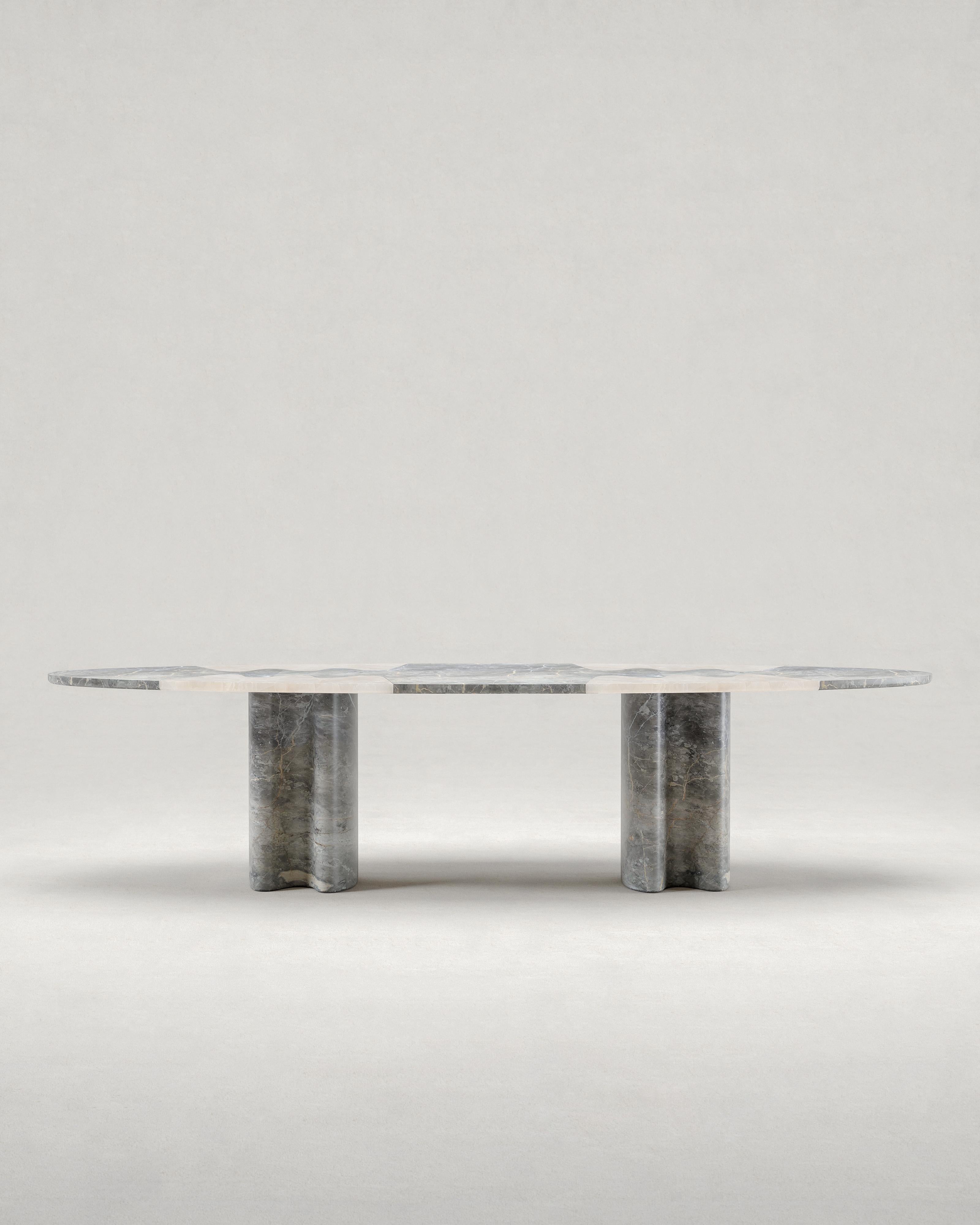 Onyx Lavanche Dining Table by Piotr Dąbrowa For Sale