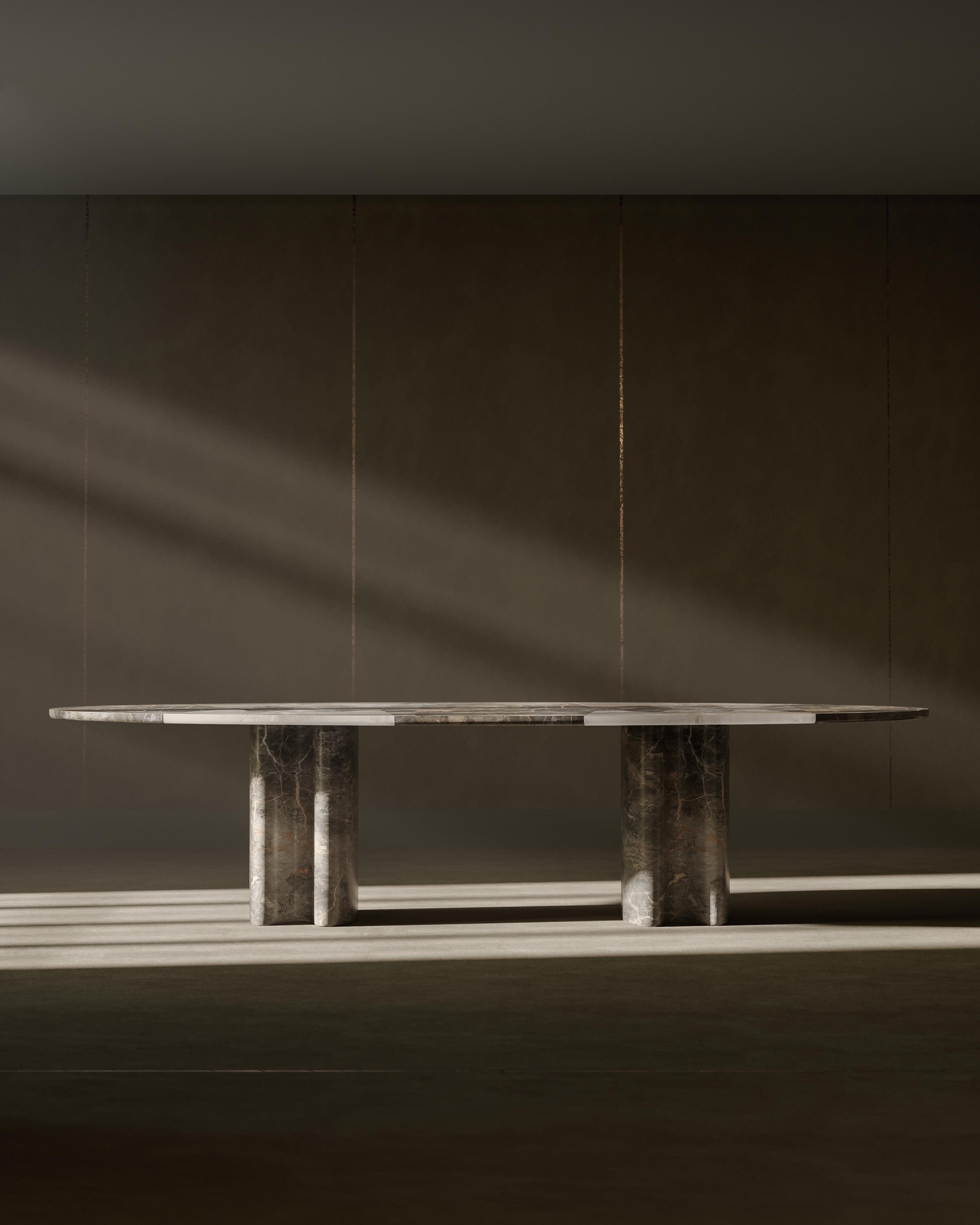 Italian Lavanche Dining Table by Serafini For Sale