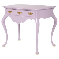 Lavander Color Baroque Styled Commode, 19th Century