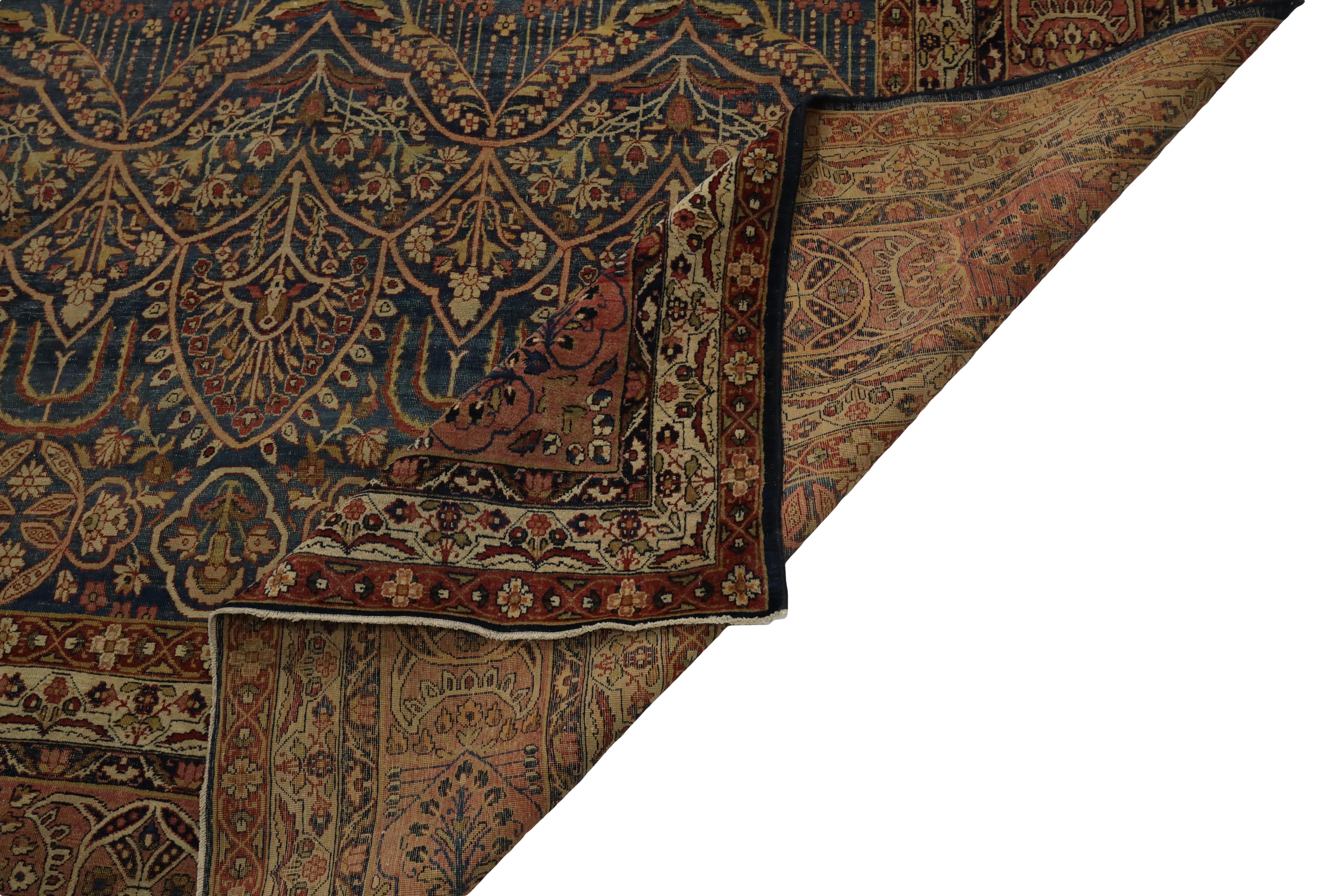 Tapis ancien Lavar-Kerman - 9'5