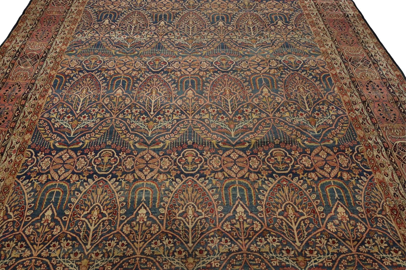 Tapis ancien Lavar-Kerman - 9'5