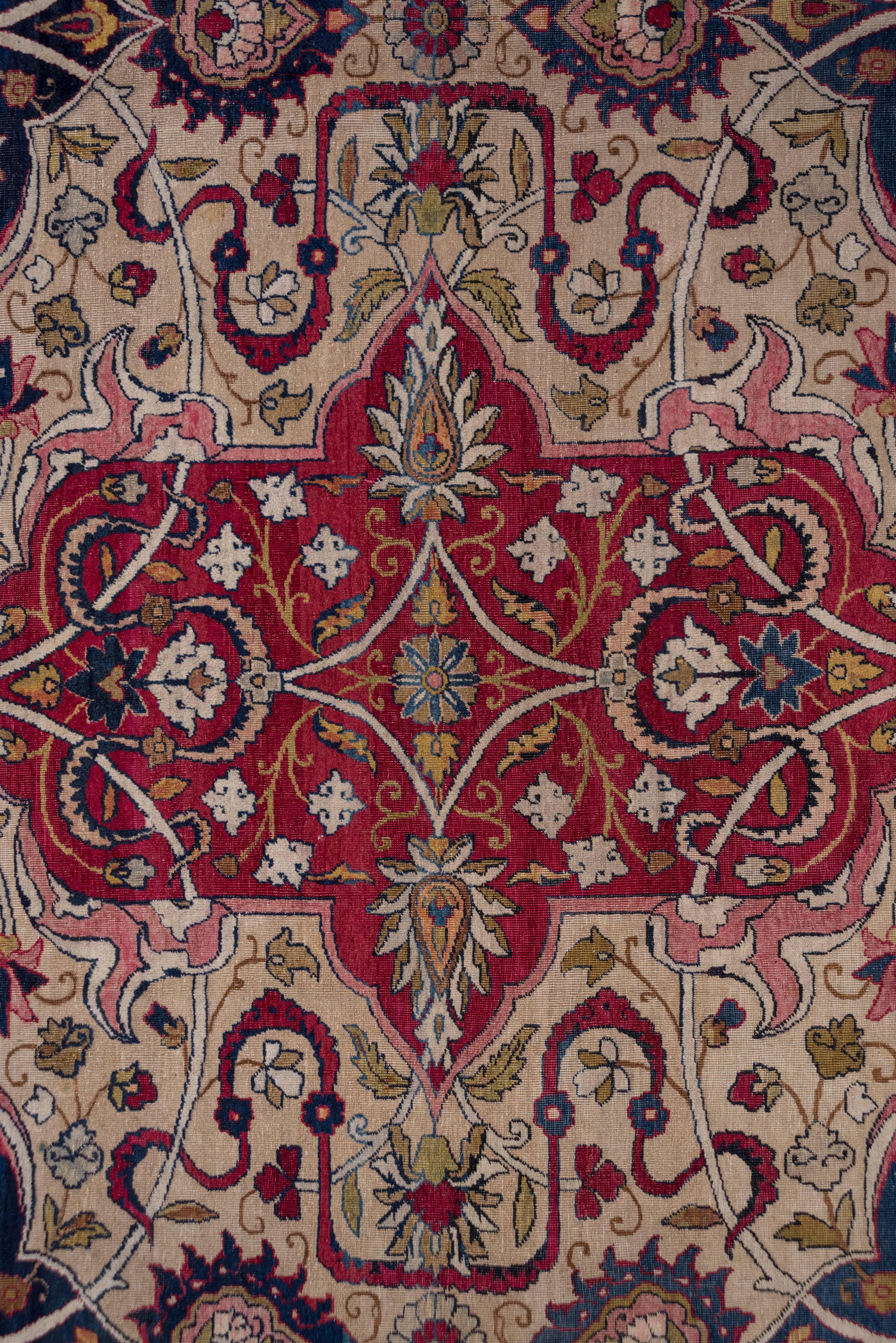 Islamic Lavar Kerman Carpet, circa 1900 For Sale