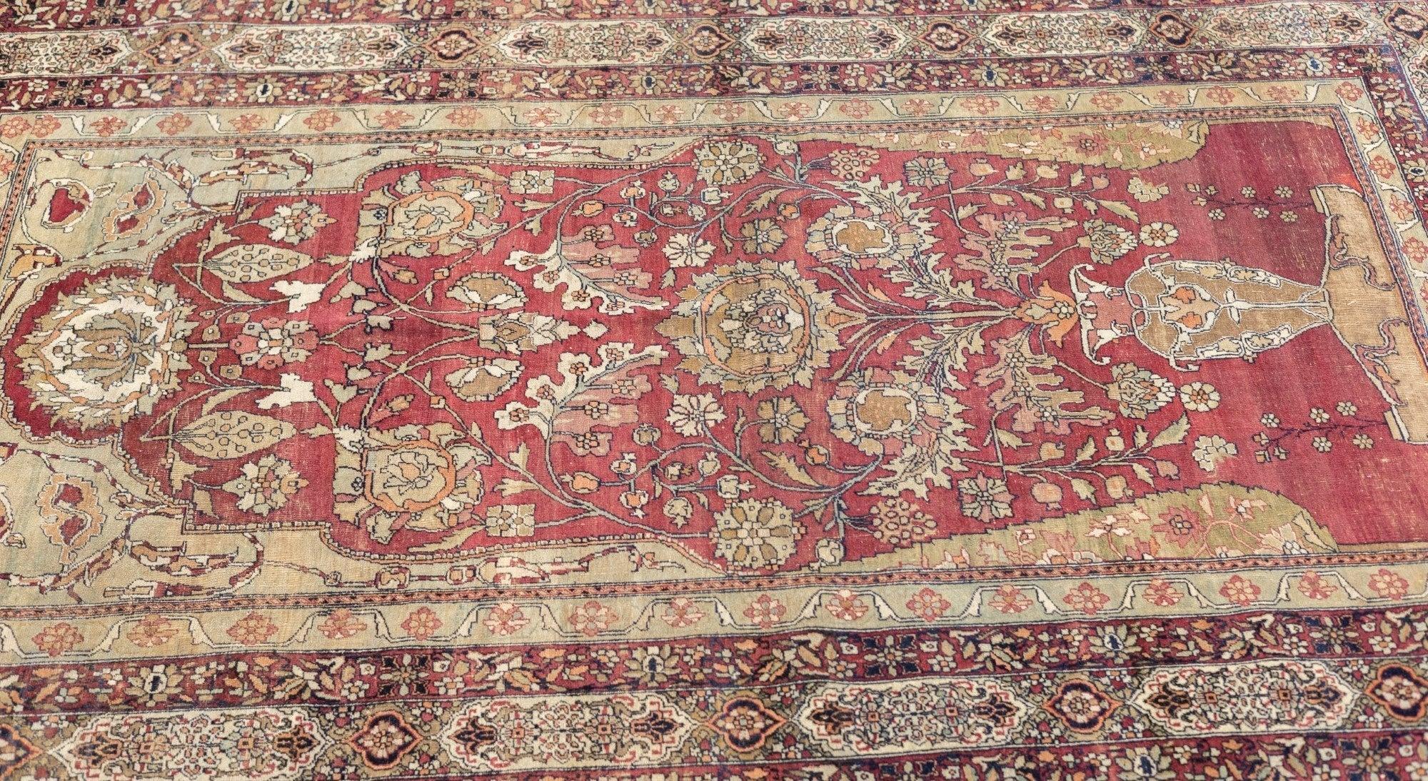 Tapis Lavar Kerman 4'6'' x 7'0