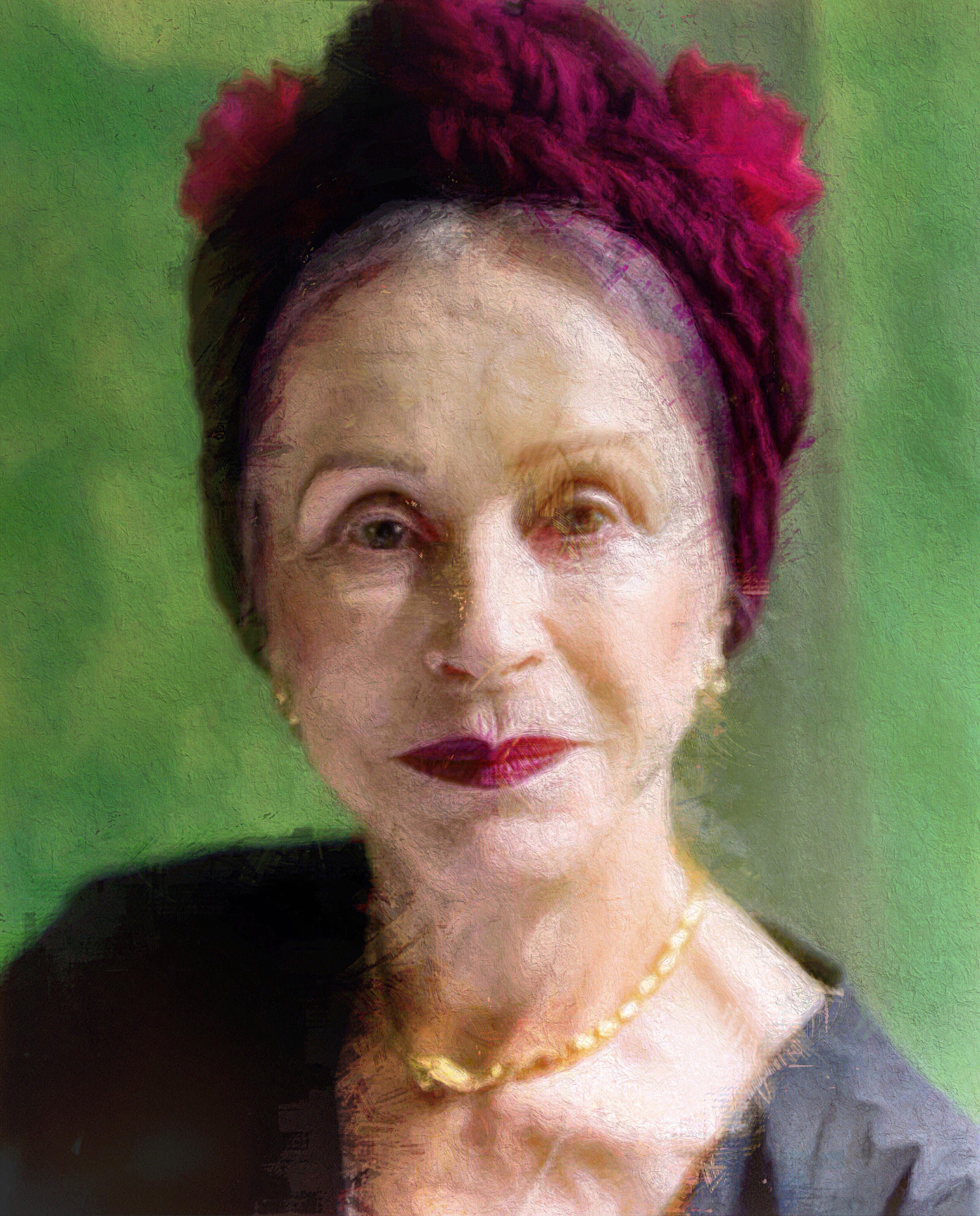 Lavely Miller-Kershman  Portrait Painting - Beatrix Ost 