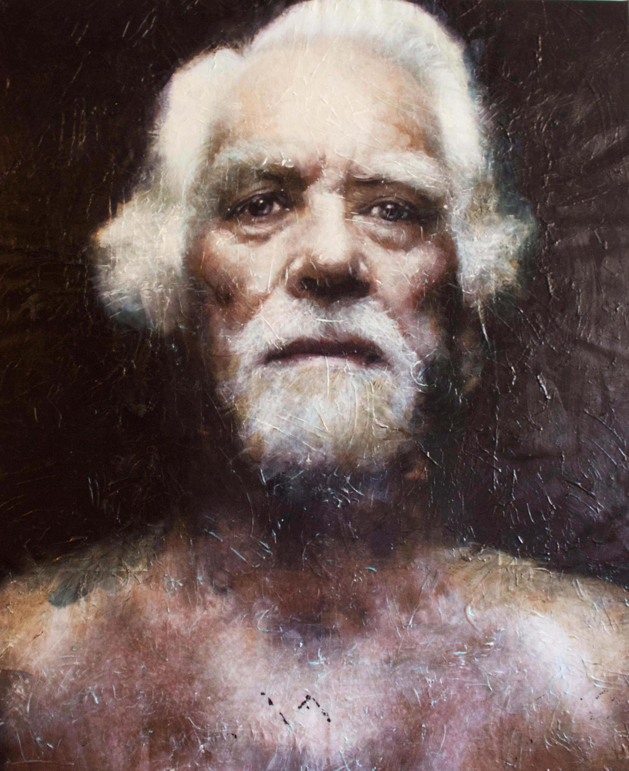 Lavely Miller-Kershman  Portrait Painting - Self-Portrait 