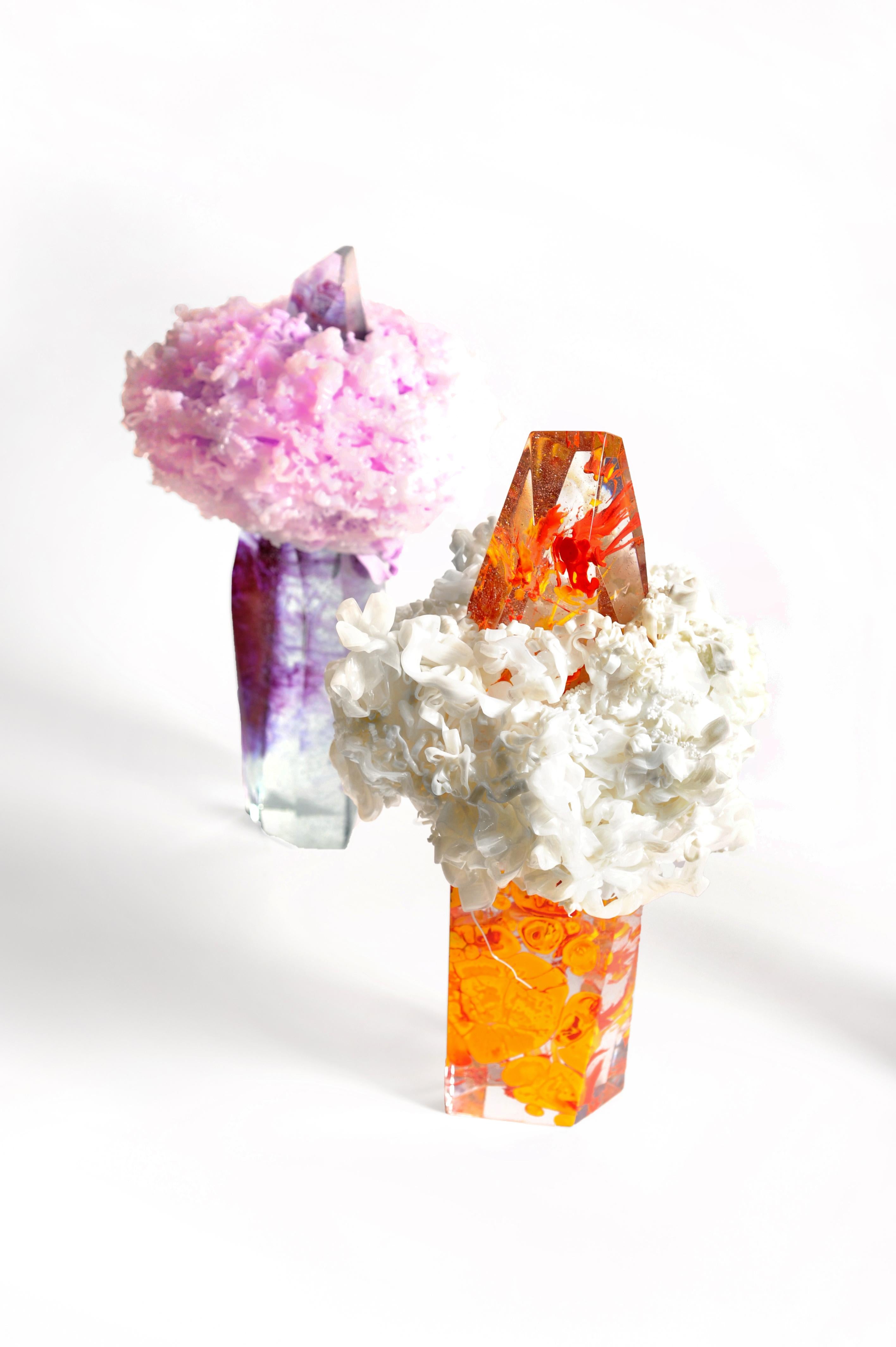 Laven-Duh! Sculpture Glass Vs. Plastic Collection In New Condition For Sale In Naucalpan, Edo de Mex