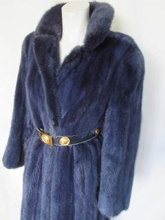 Lavendel Blue Long Mink Coat Emile Sarrazin Canada