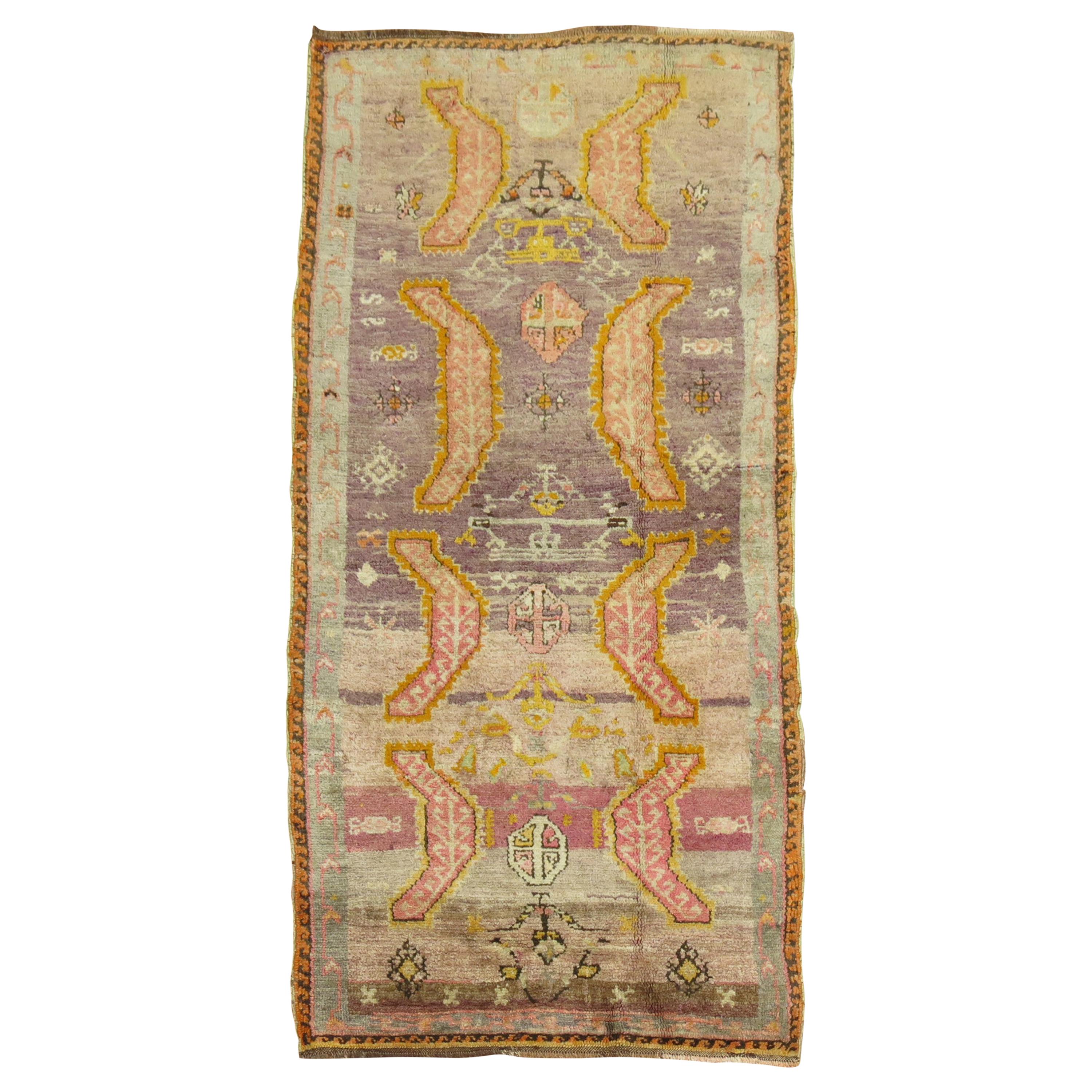 Lavender Scatter Rug For Sale on 1stDibs