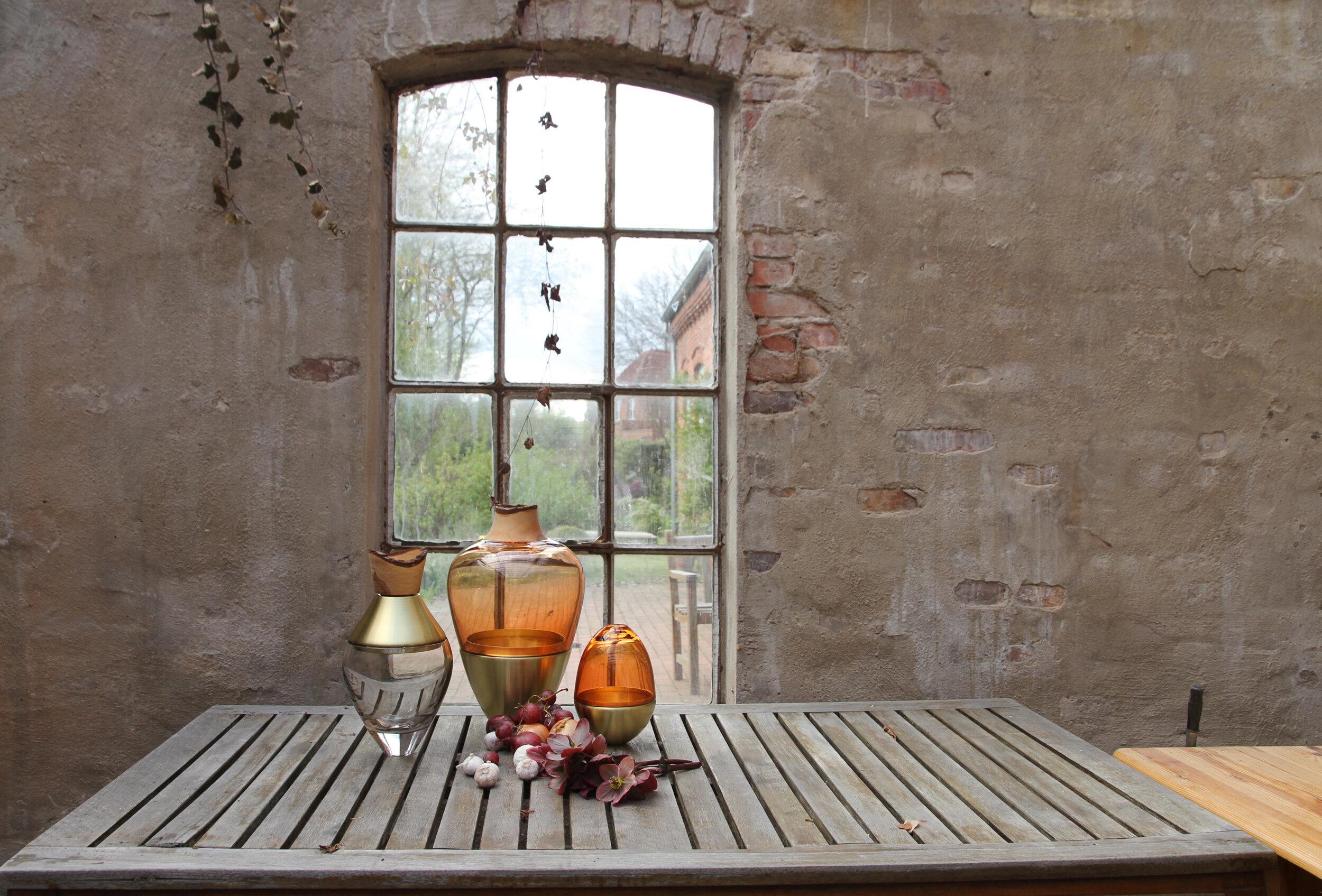 Vaso d'India I in lavanda e patina di rame, Pia Wüstenberg in vendita 6
