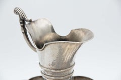 Lavender and gum in hammered silver