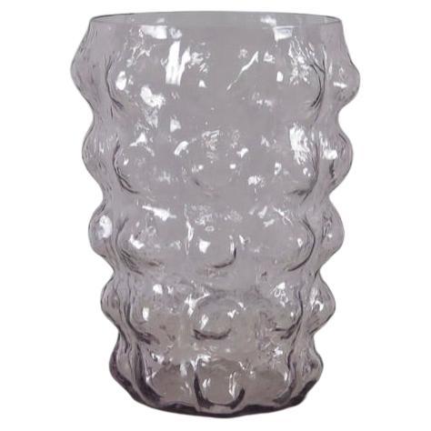 Vaso a bolle d'aria Art Deco alla lavanda, Francia