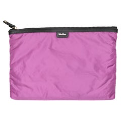 Lavendel & Schwarz Max Mara Cameluxe Zip Pouch