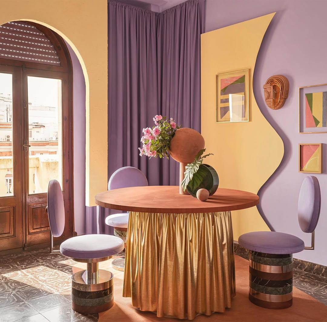 Sedia Lavender Block Down - Sedia da pranzo di Mas CreATIONS by Masquespacio in vendita 4
