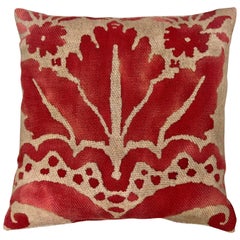 Vintage Lavender Filled Sachet Made with Fortuny Textile Front
